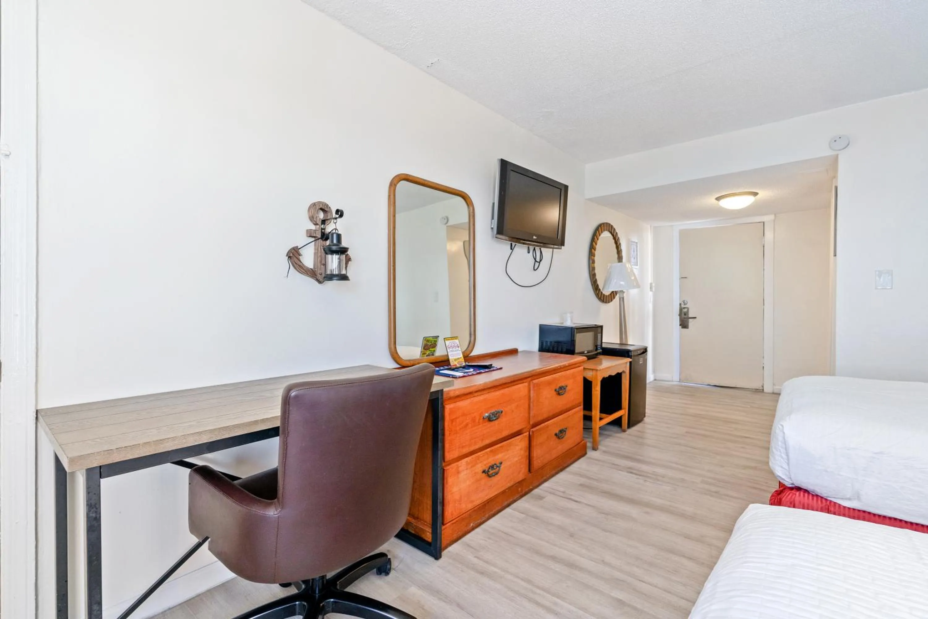 TV and multimedia, Bed in The Anchor Hotel