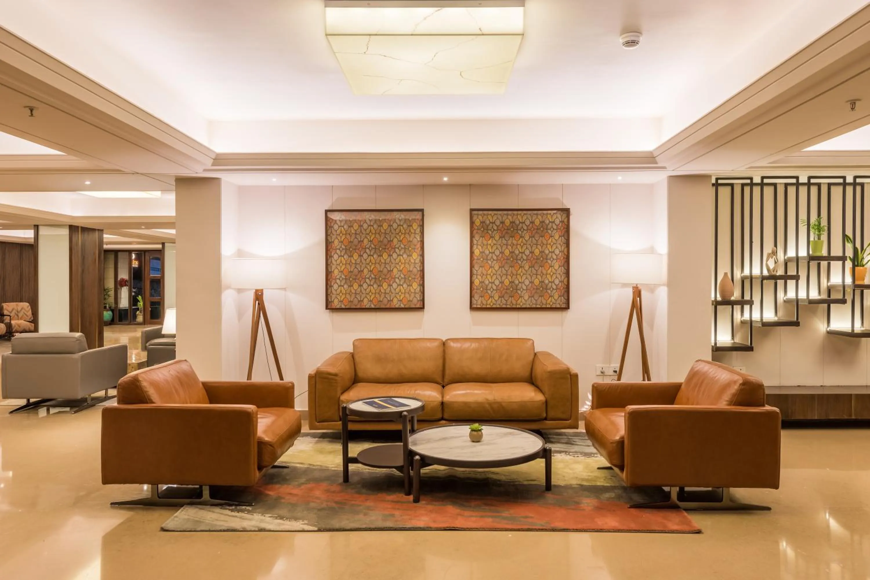 Seating area in Udaan Himalayan Suites and Spa