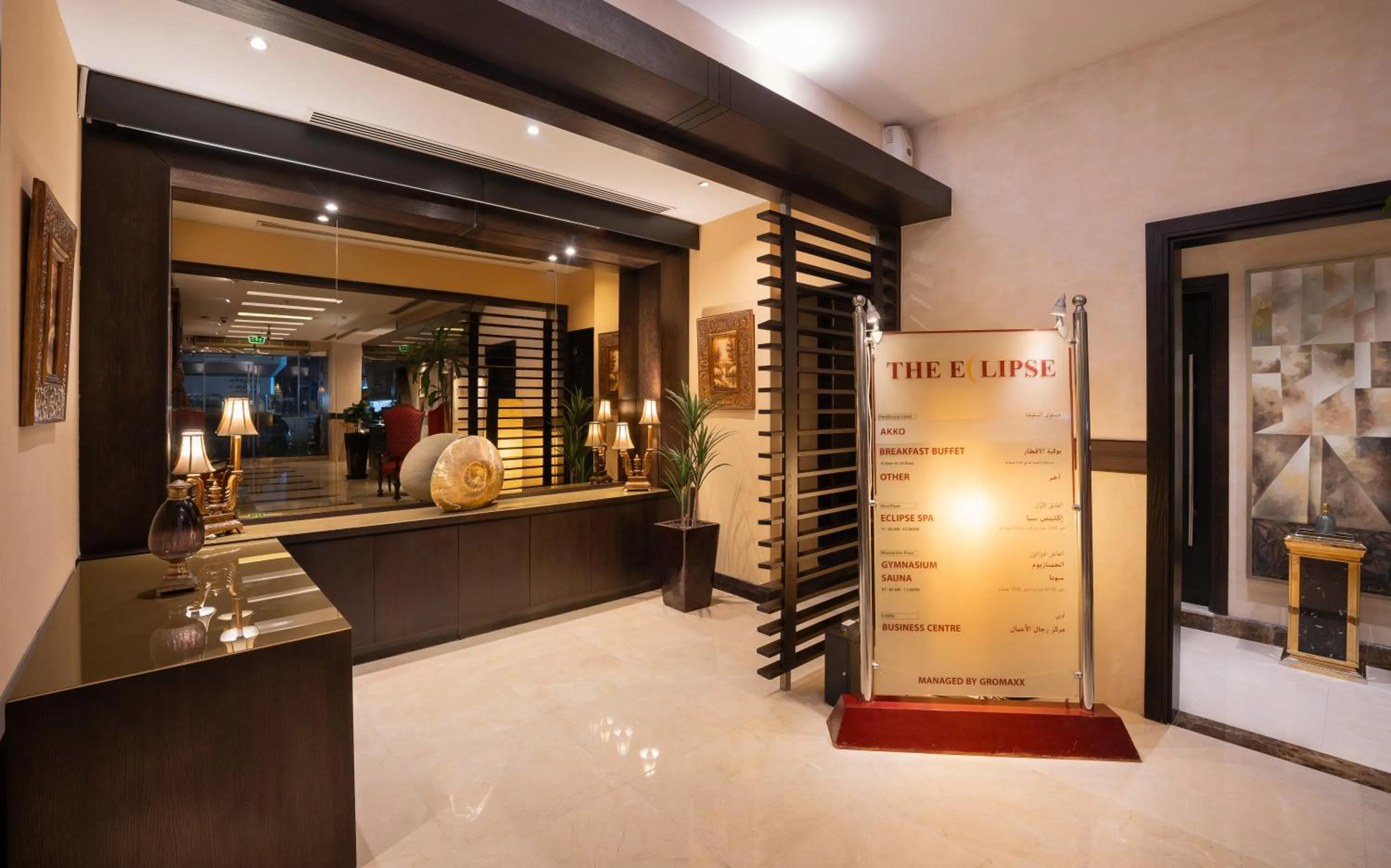 Lobby or reception in The Eclipse Boutique Suites