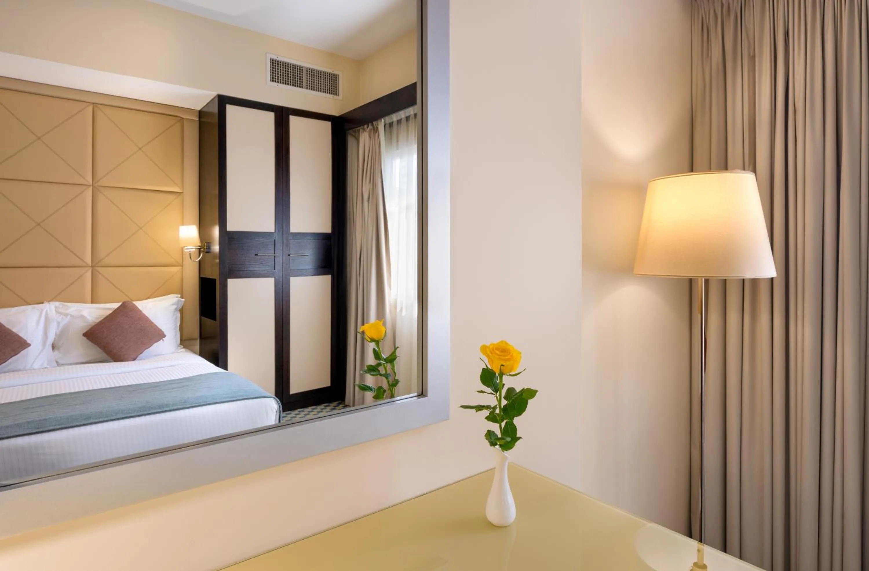 Bedroom, Bed in The Eclipse Boutique Suites