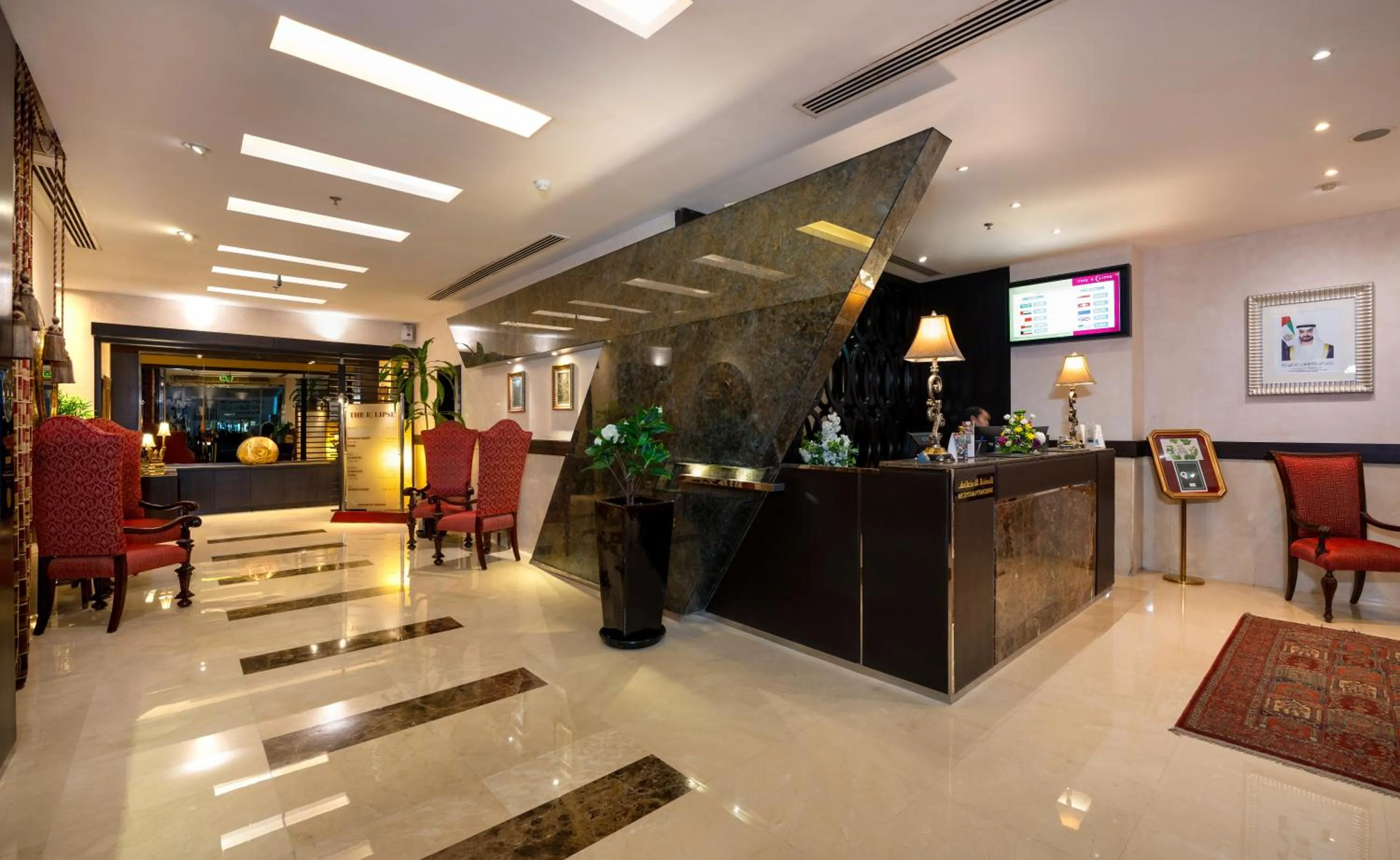 Lobby or reception in The Eclipse Boutique Suites