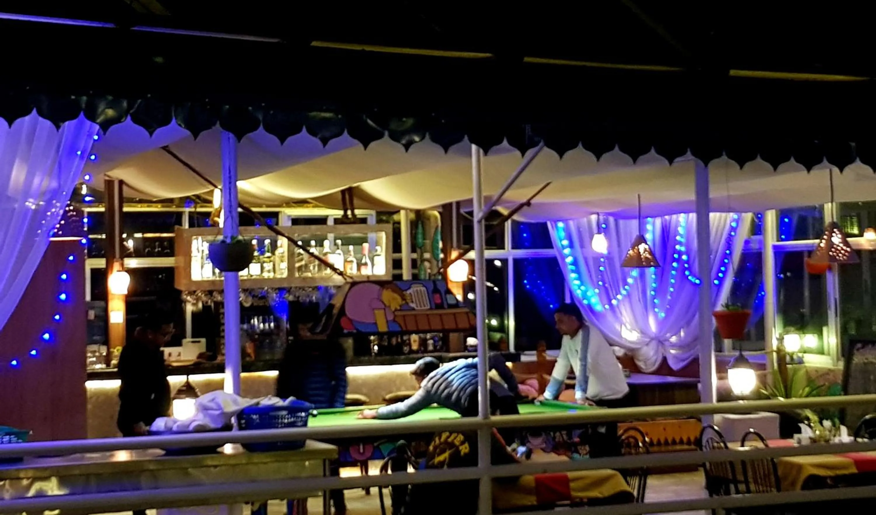 Lounge or bar in Hotel Kunja