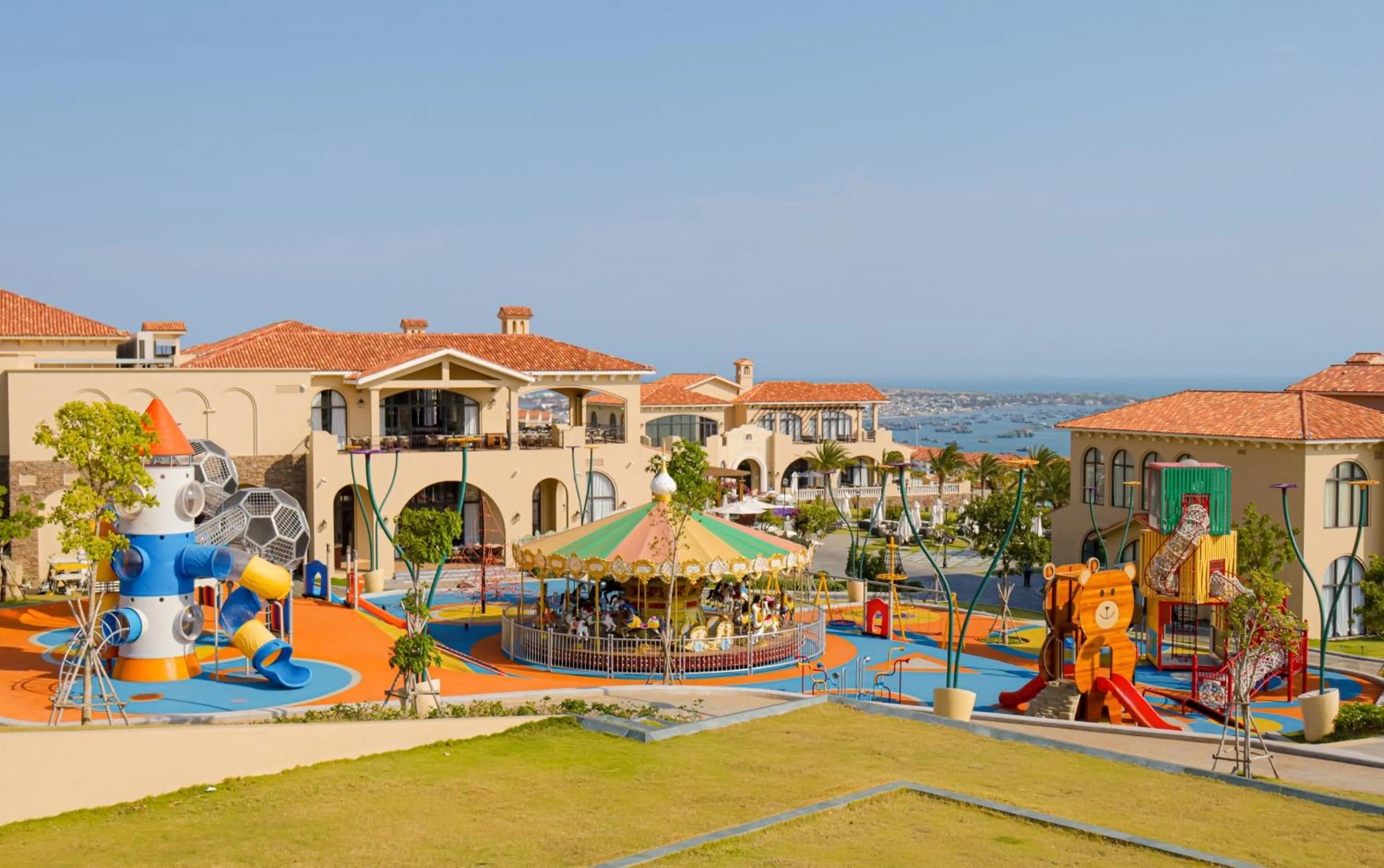 Children play ground in Centara Mirage Resort Mui Ne