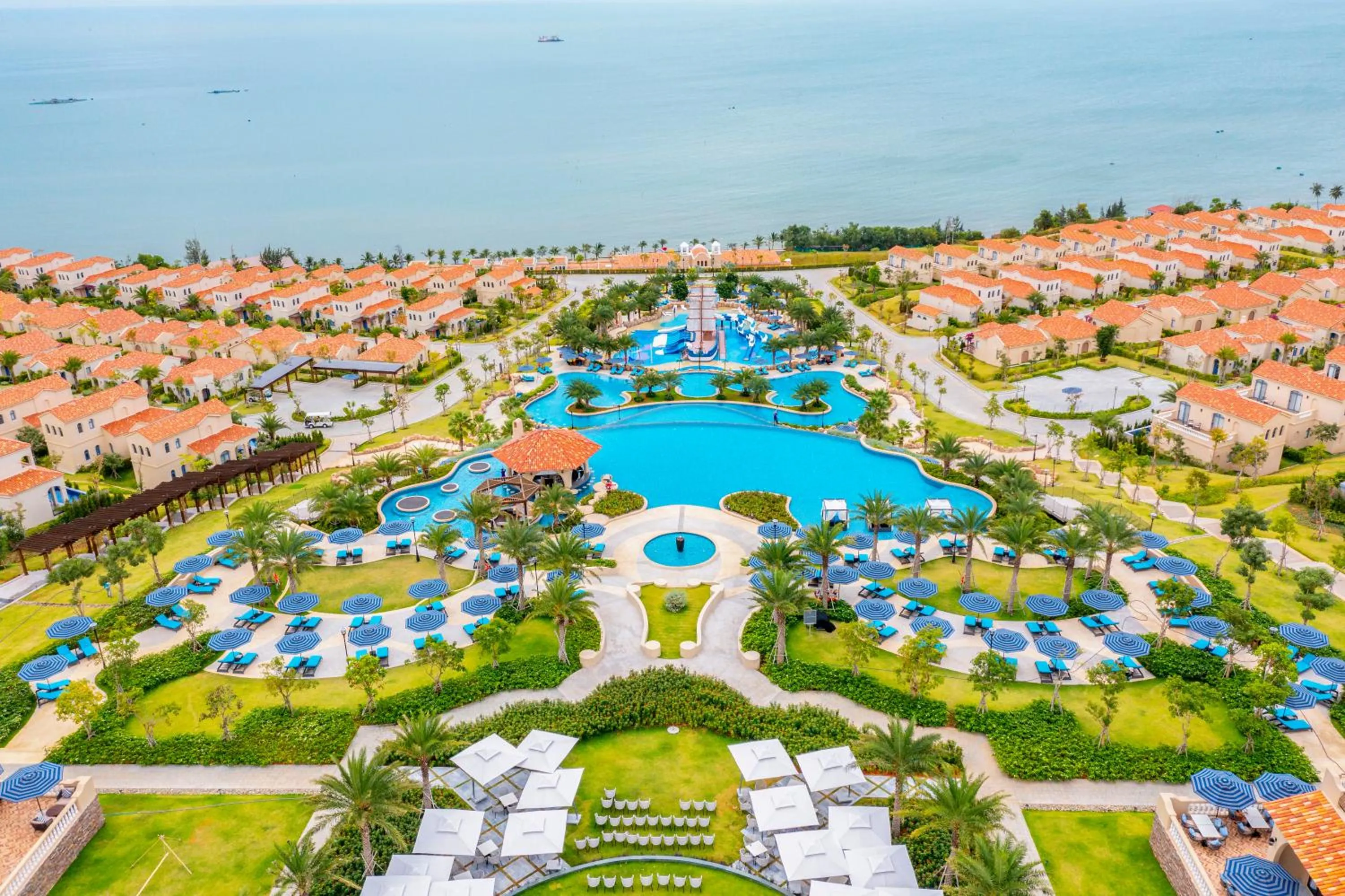 Bird's eye view in Centara Mirage Resort Mui Ne