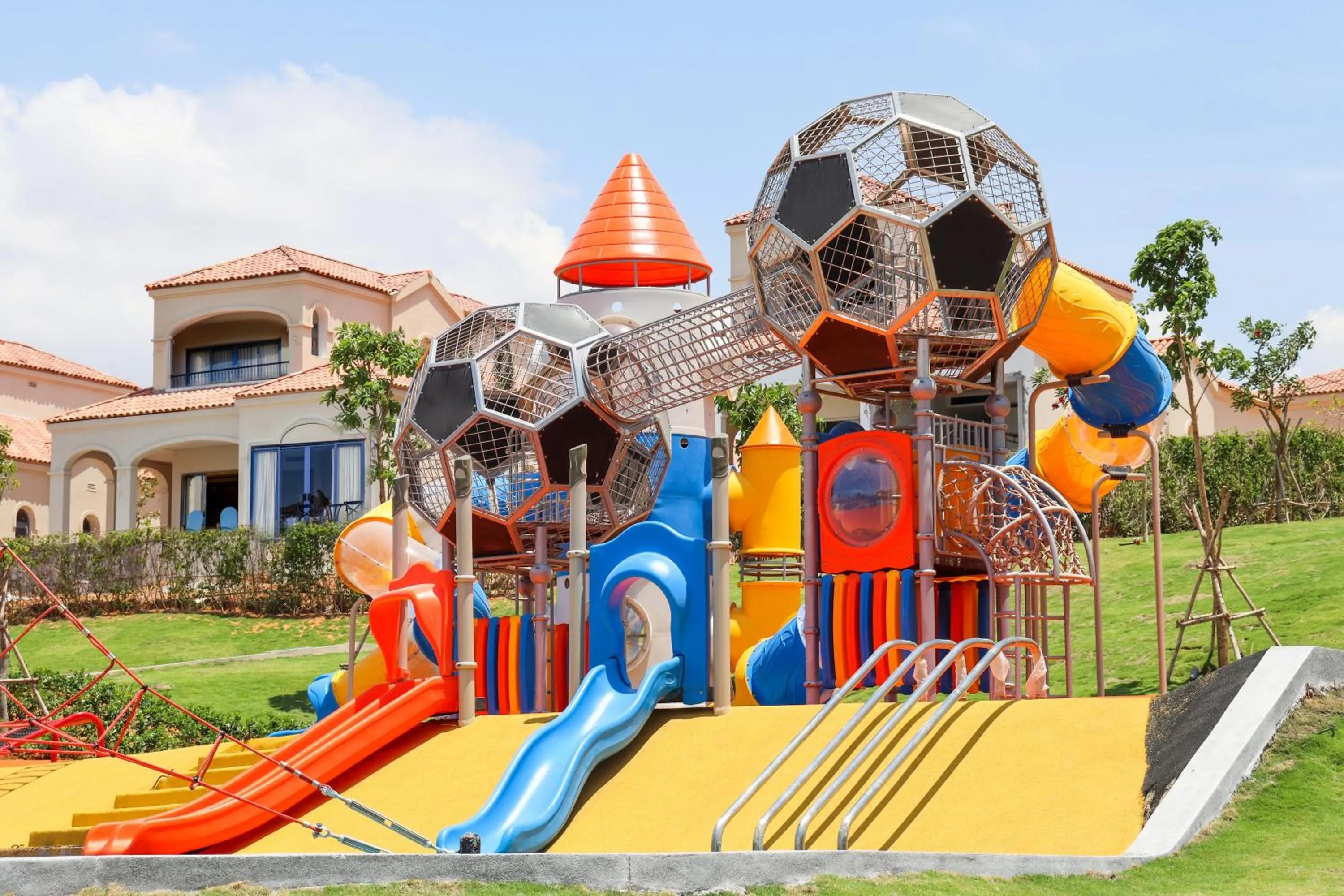 Children play ground in Centara Mirage Resort Mui Ne