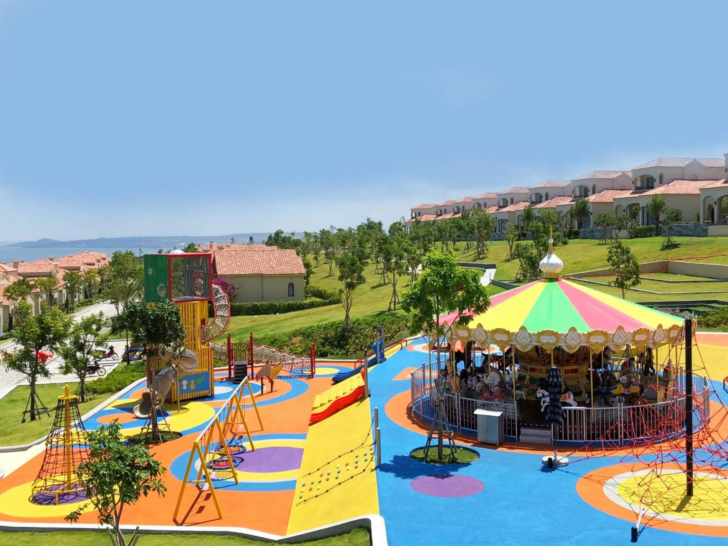 Children play ground in Centara Mirage Resort Mui Ne