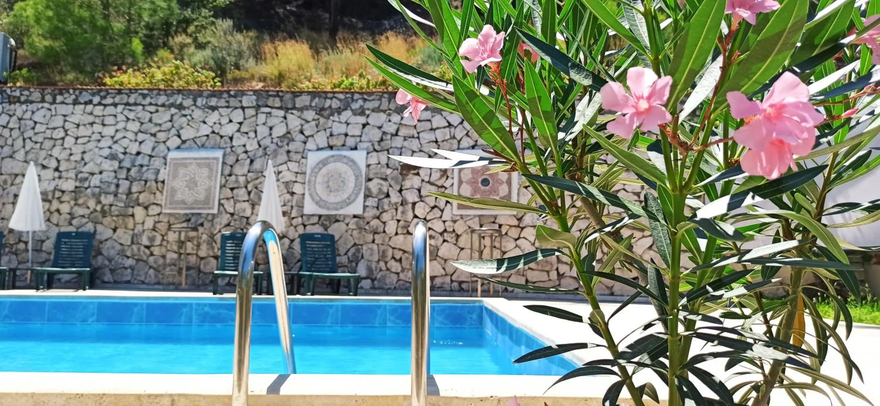 Swimming pool in Swiss Eviniz Hotel