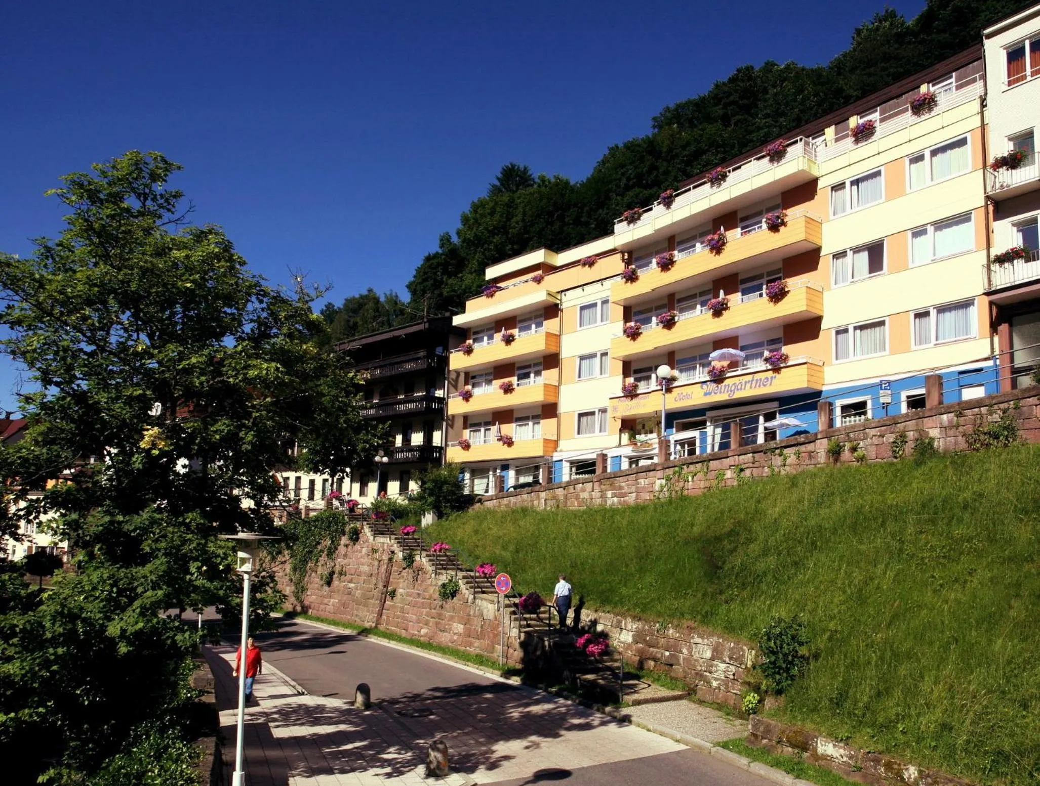 Facade/entrance in Hotel Weingärtner