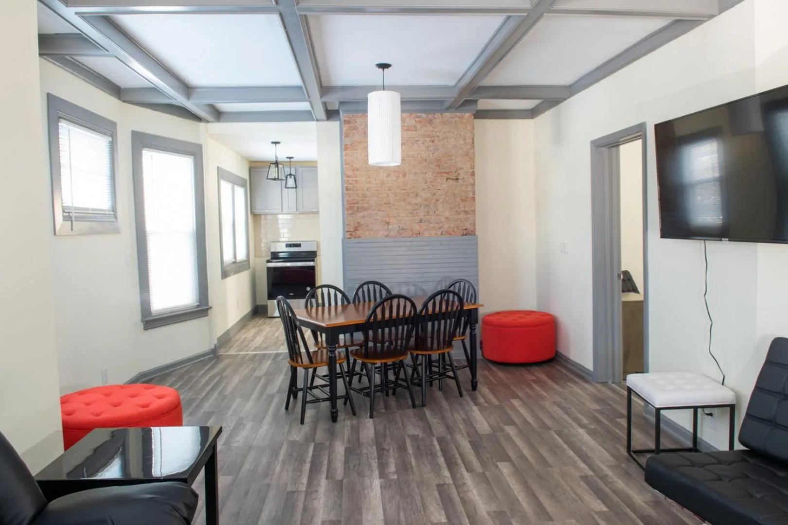 Seating area in The Eastside Manor- With Private Yard & Free Parking, Minutes From Falls & Casino by Niagara Hospitality