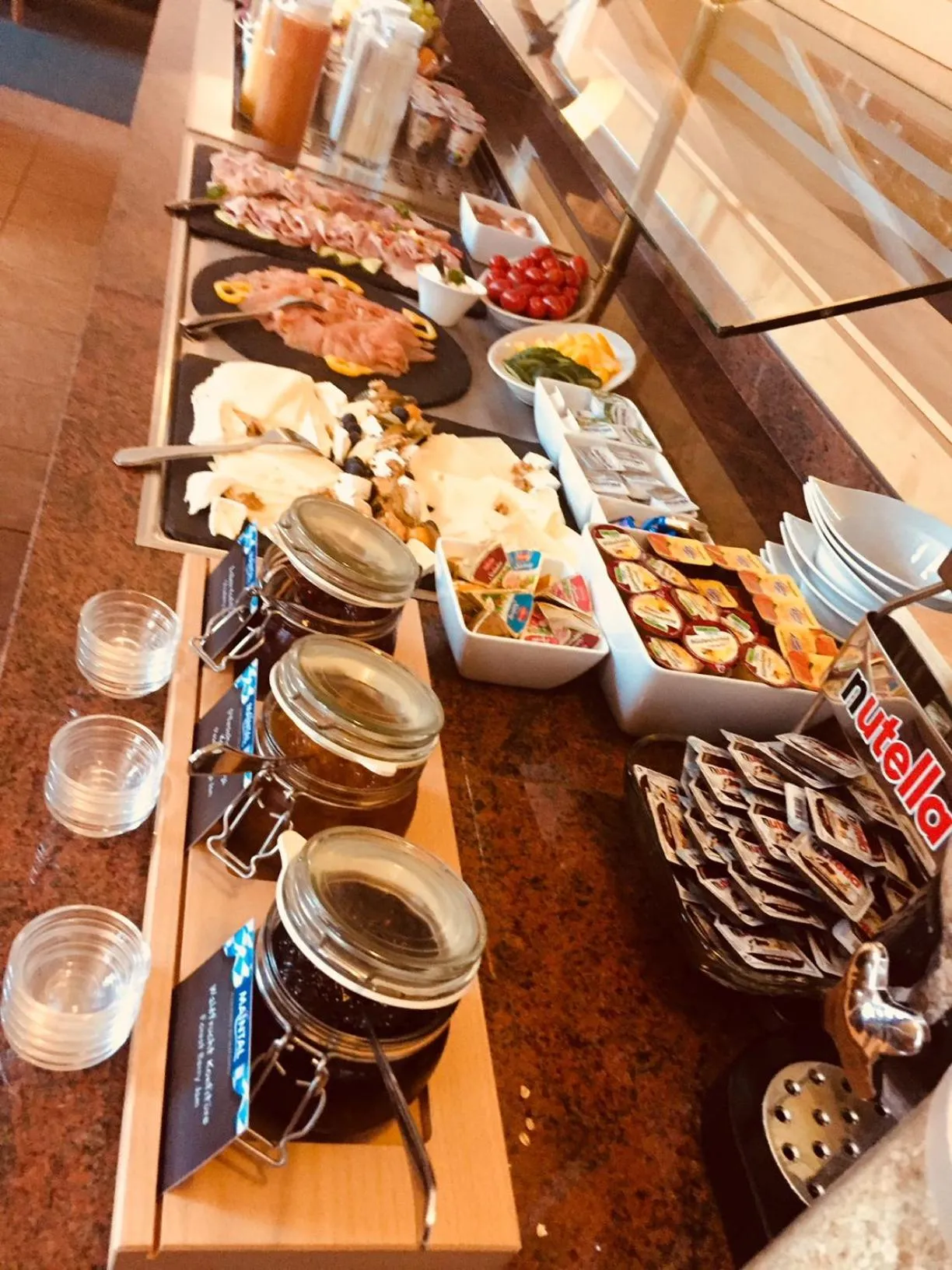 Continental breakfast in Alte Reichsbank