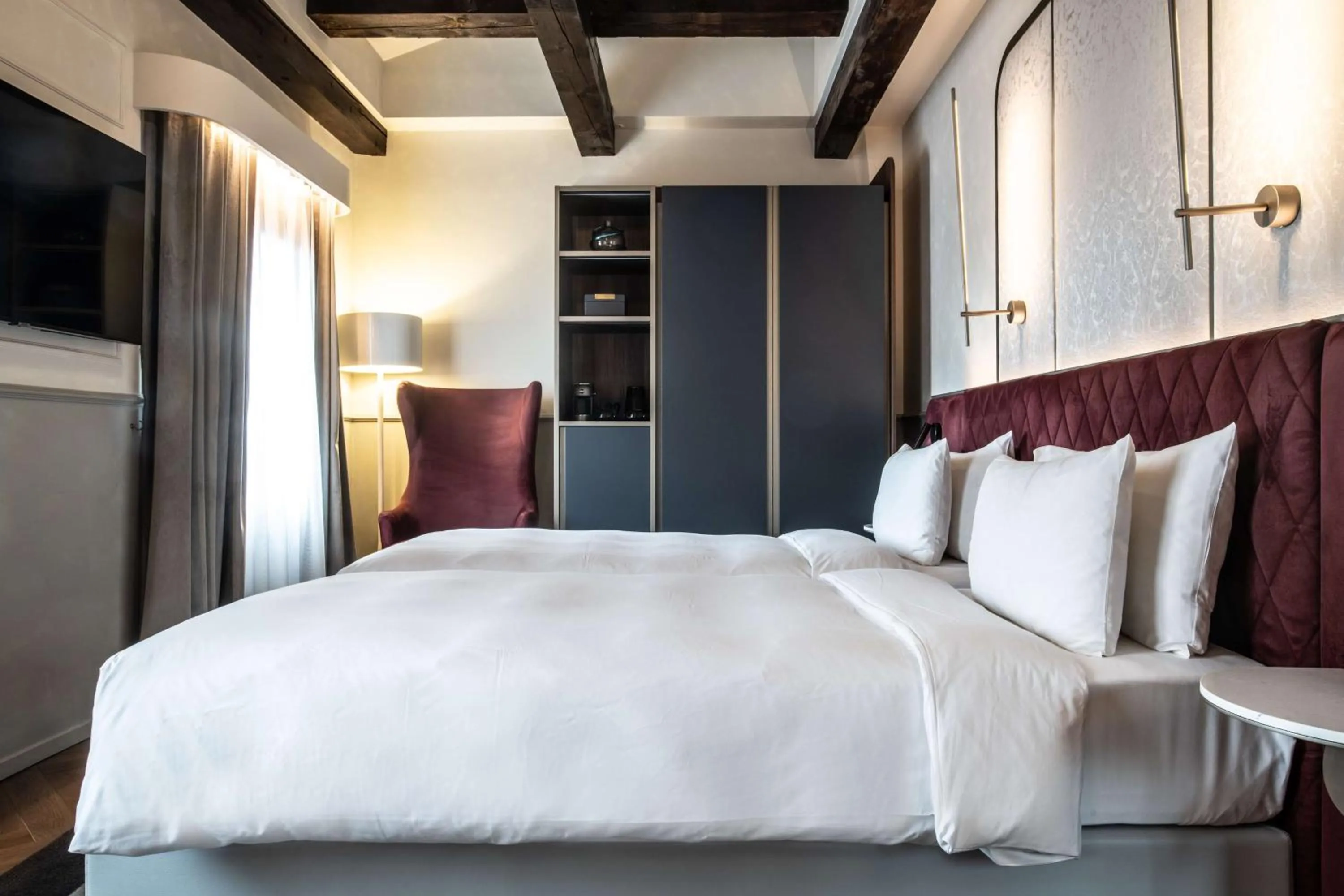 Bedroom, Bed in Radisson Collection Hotel, Palazzo Nani Venice
