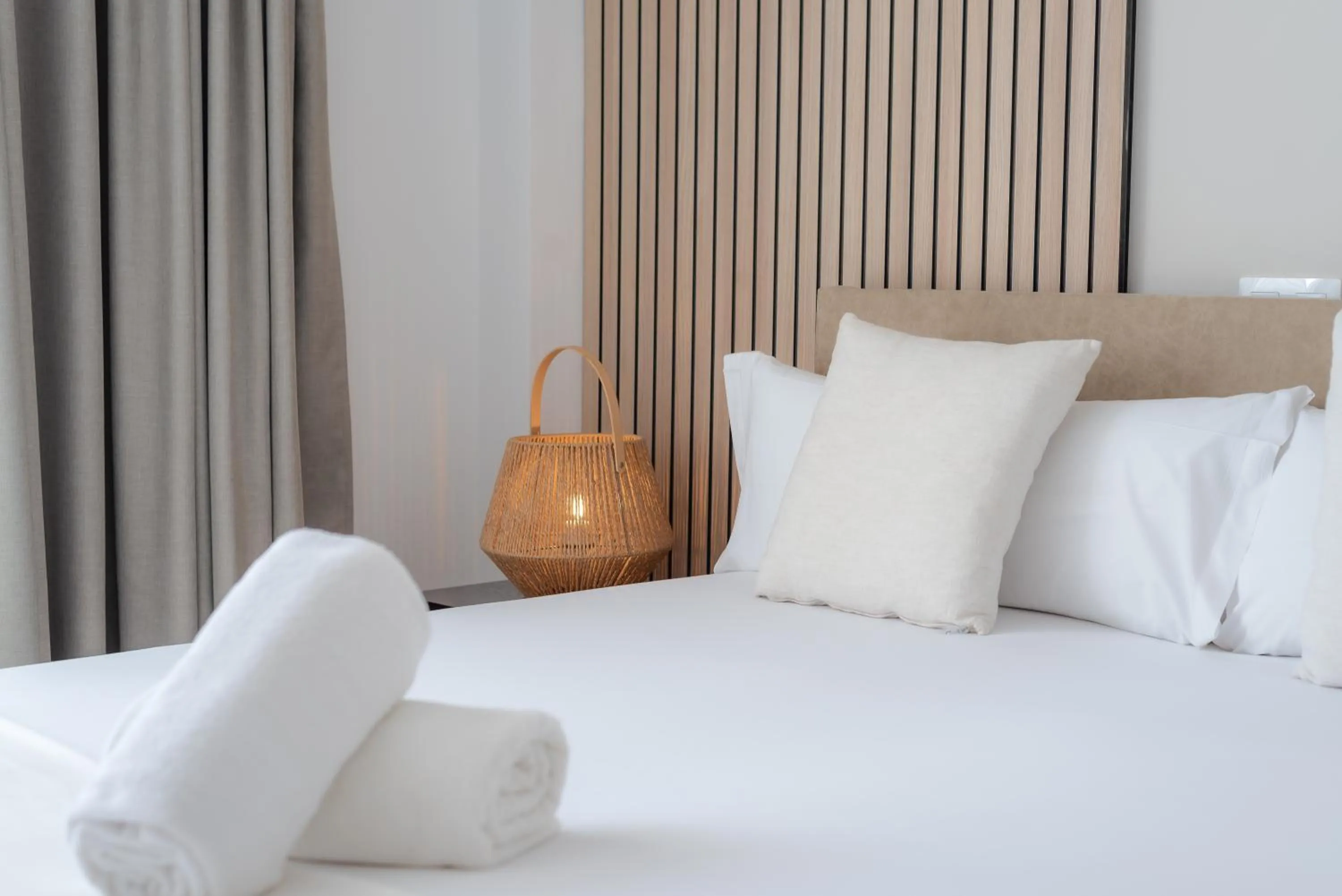 Bed in Portomar Apartments - 4-Star Superior Hotel