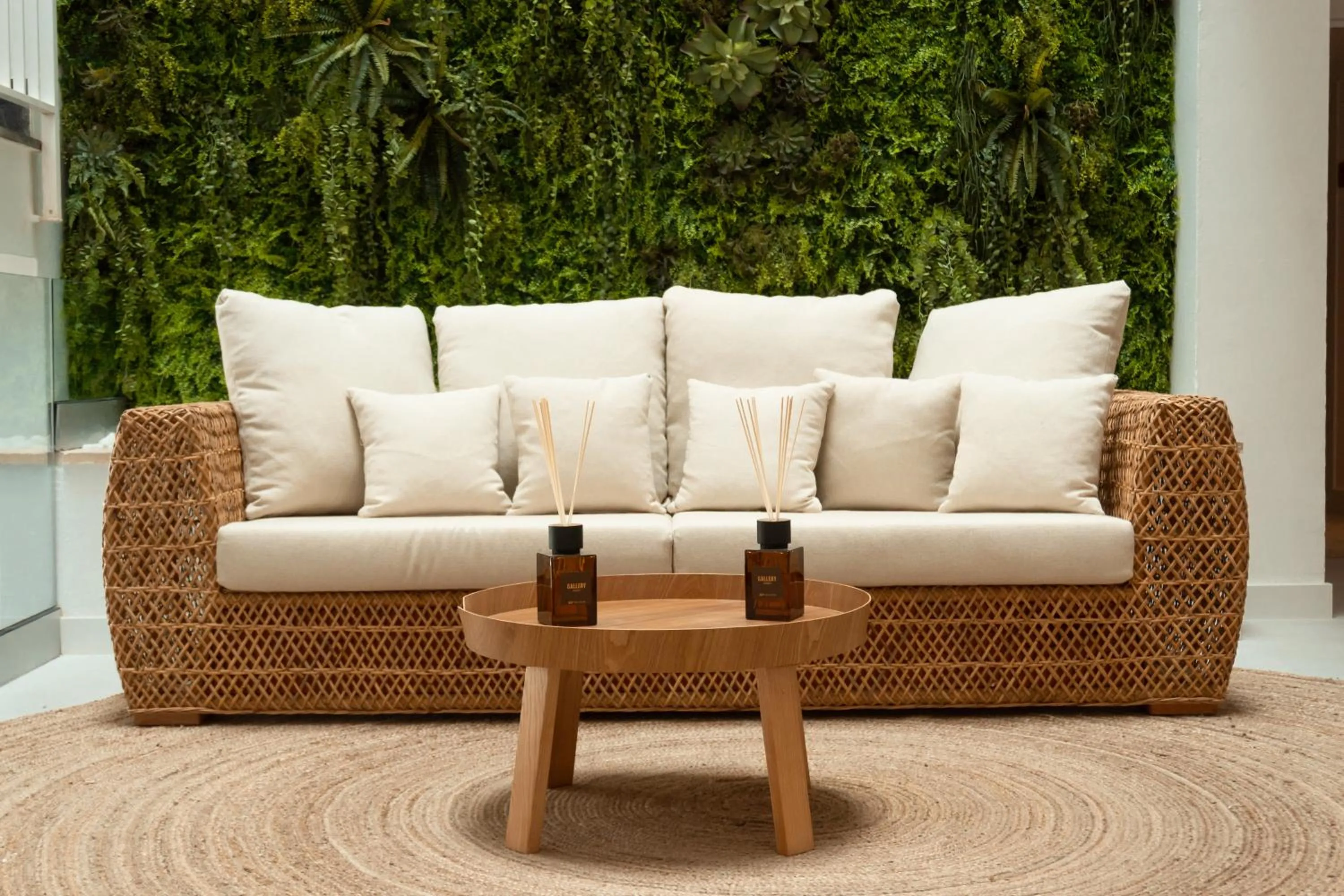 Seating area in Portomar Apartments - 4-Star Superior Hotel