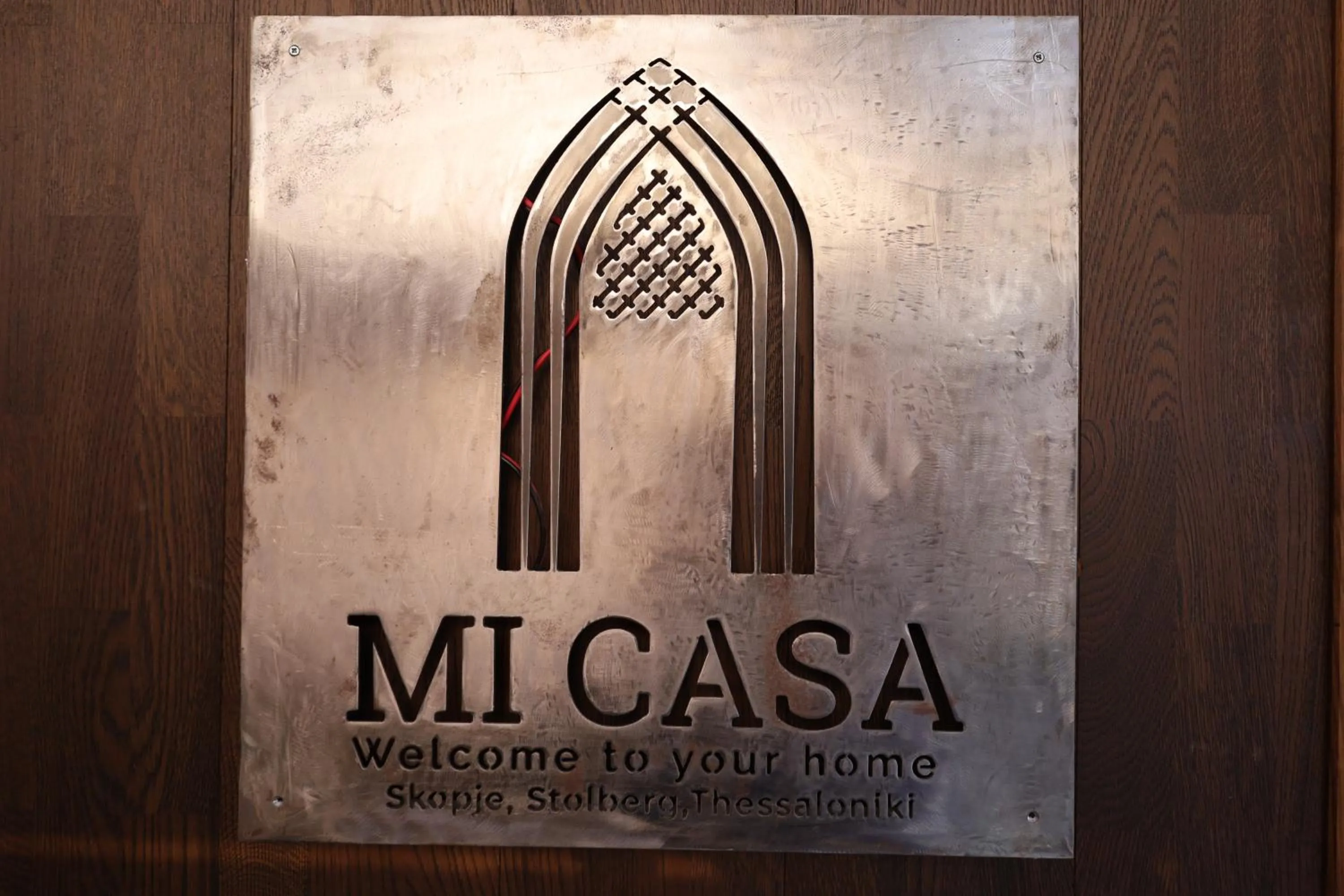 Property logo or sign in Mi Casa