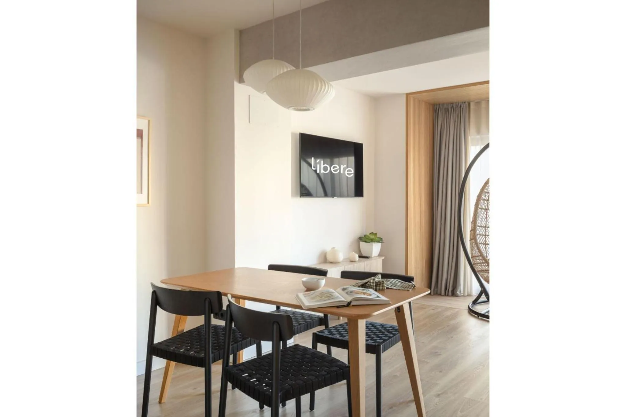 Kitchen or kitchenette in Líbere Bilbao Museo