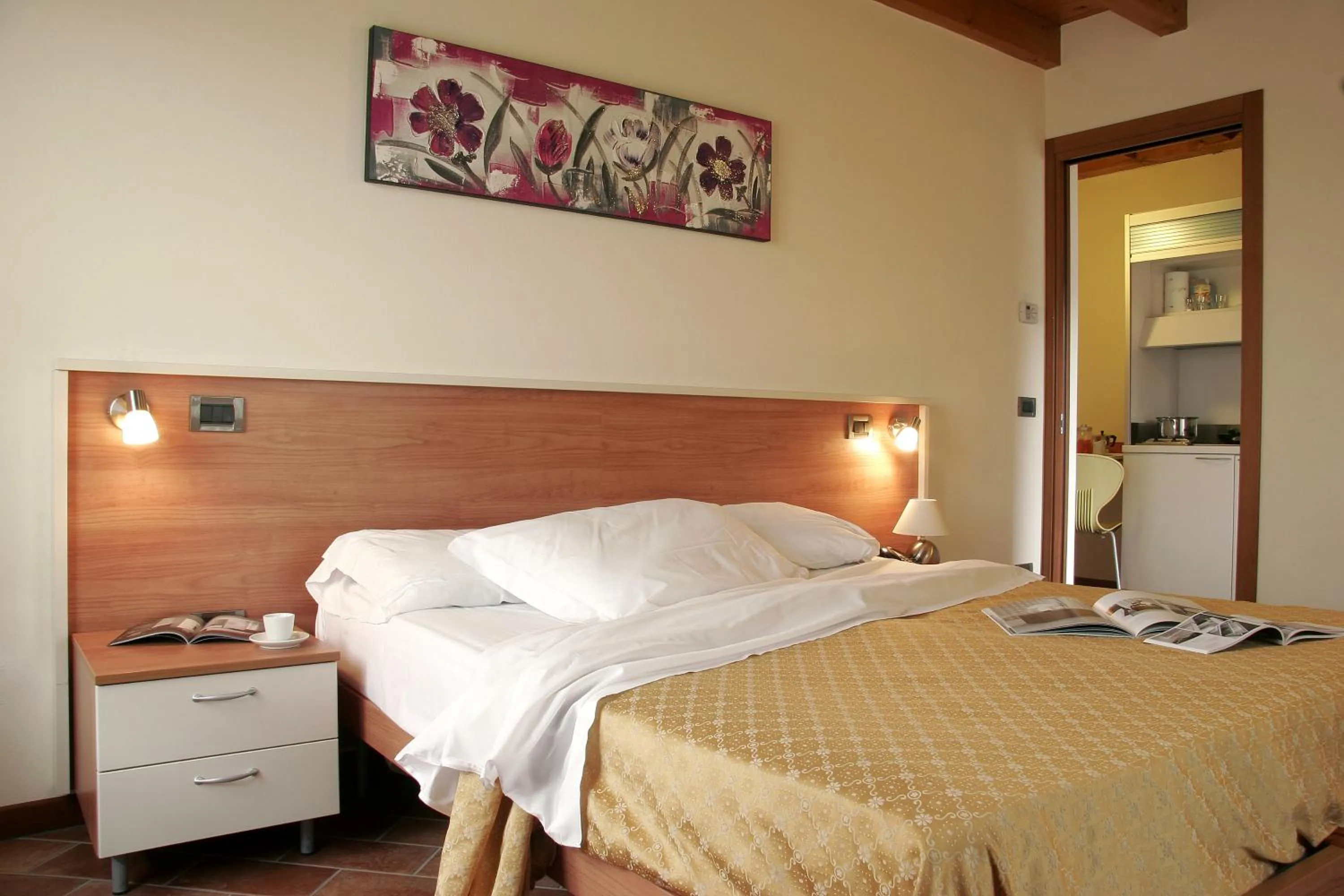 Bedroom, Bed in Bed&Wine