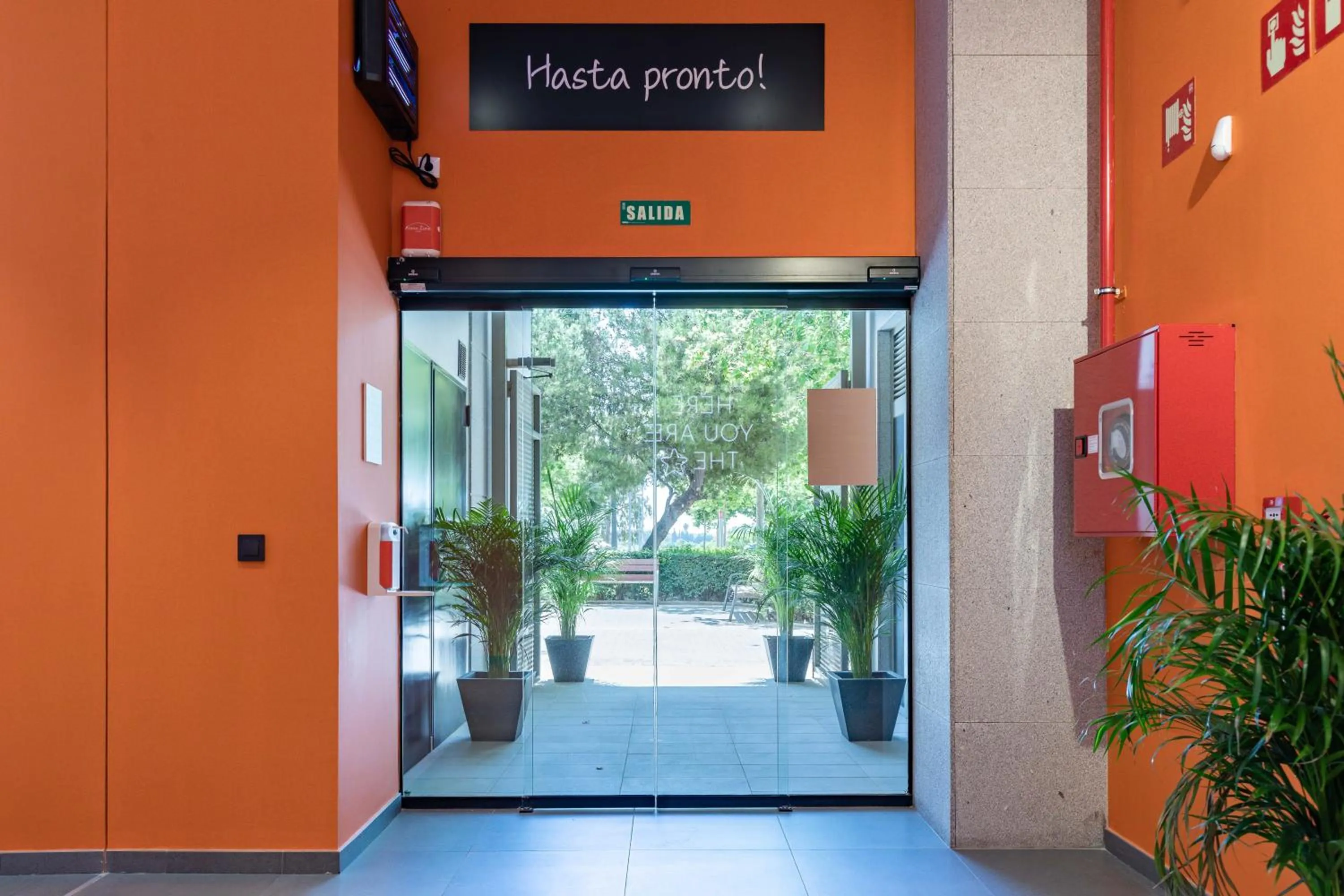 Facade/entrance in Arena Zone Hotel