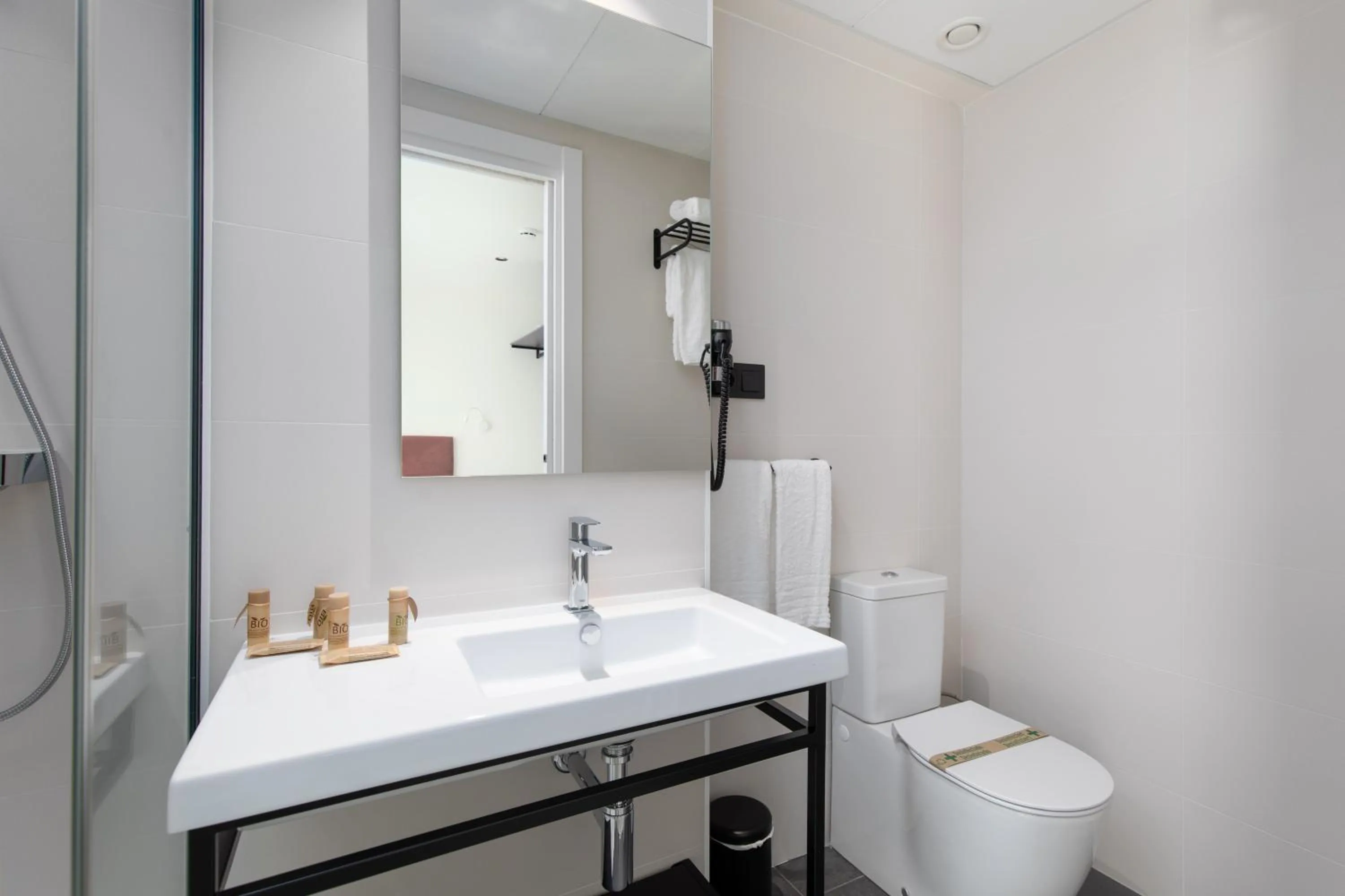 Shower in Arena Zone Hotel