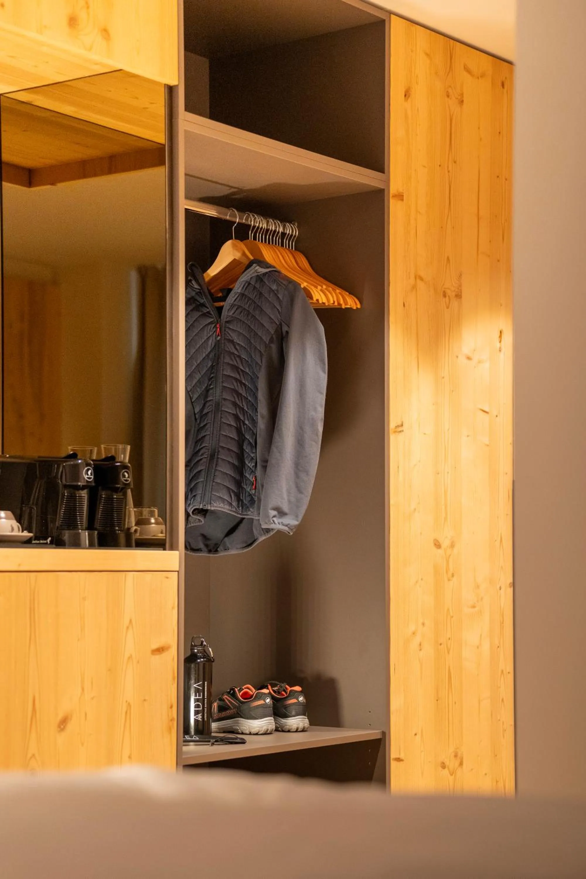 wardrobe in ADEA Lifestyle Suites Fieberbrunn