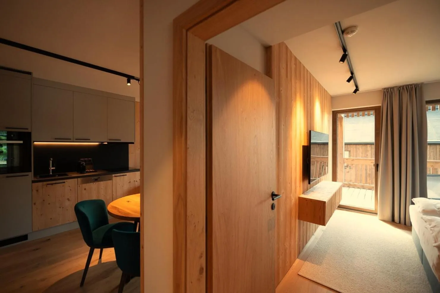 Photo of the whole room, Bed in ADEA Lifestyle Suites Fieberbrunn