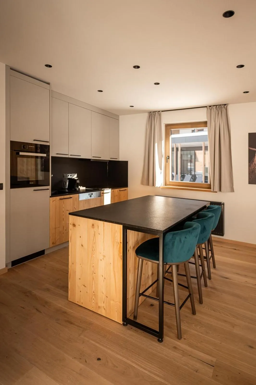 kitchen in ADEA Lifestyle Suites Fieberbrunn