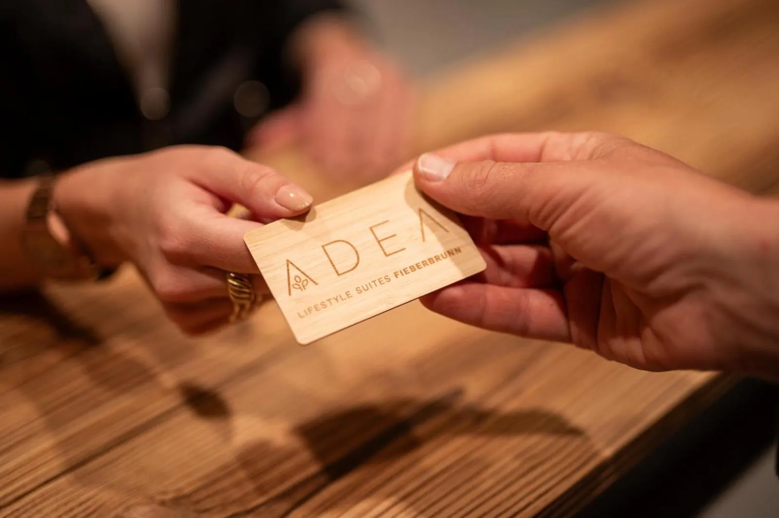 Lobby or reception in ADEA Lifestyle Suites Fieberbrunn