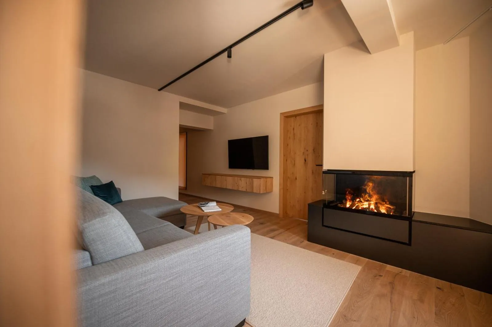 Living room in ADEA Lifestyle Suites Fieberbrunn