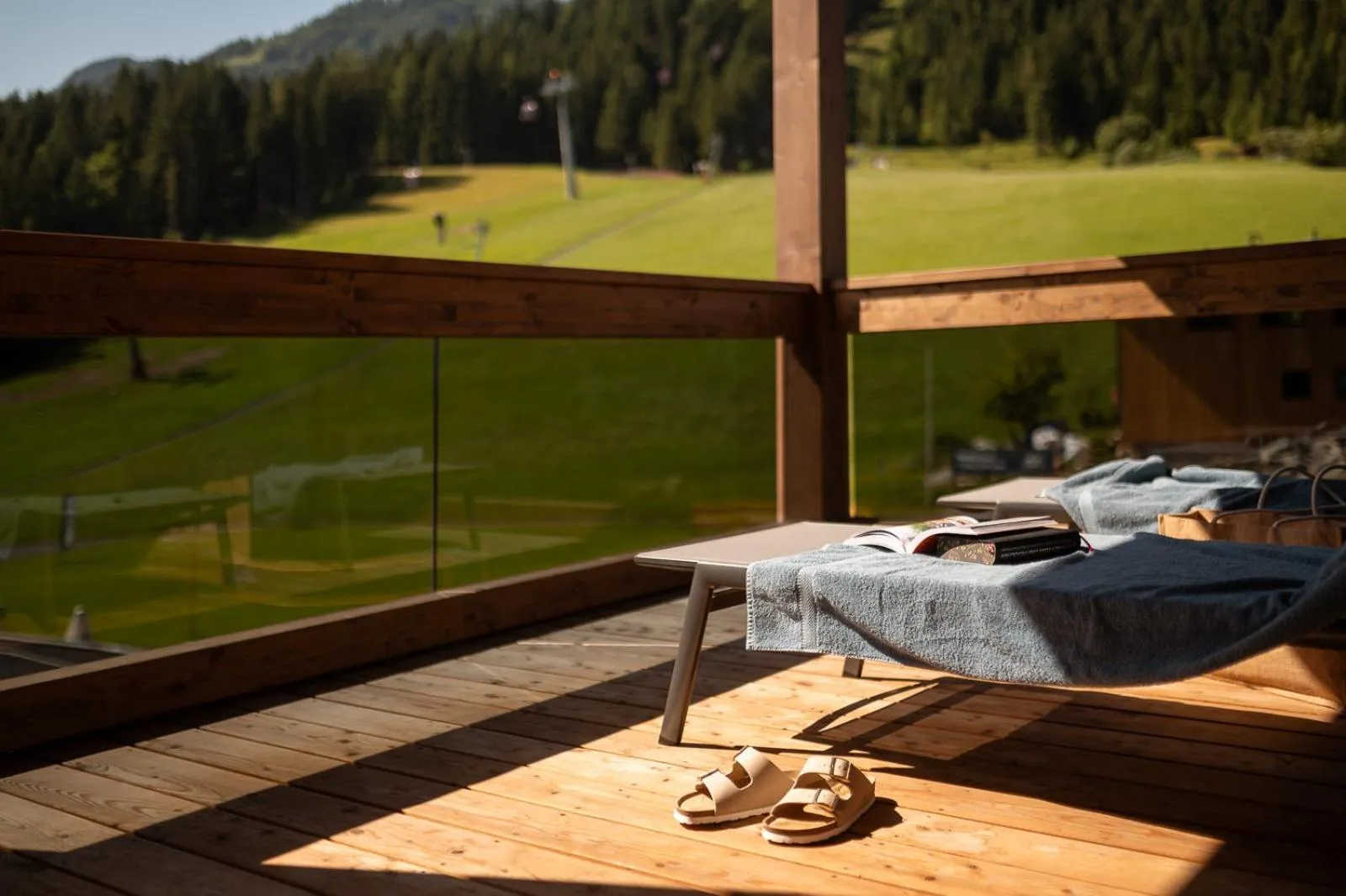 Natural landscape in ADEA Lifestyle Suites Fieberbrunn