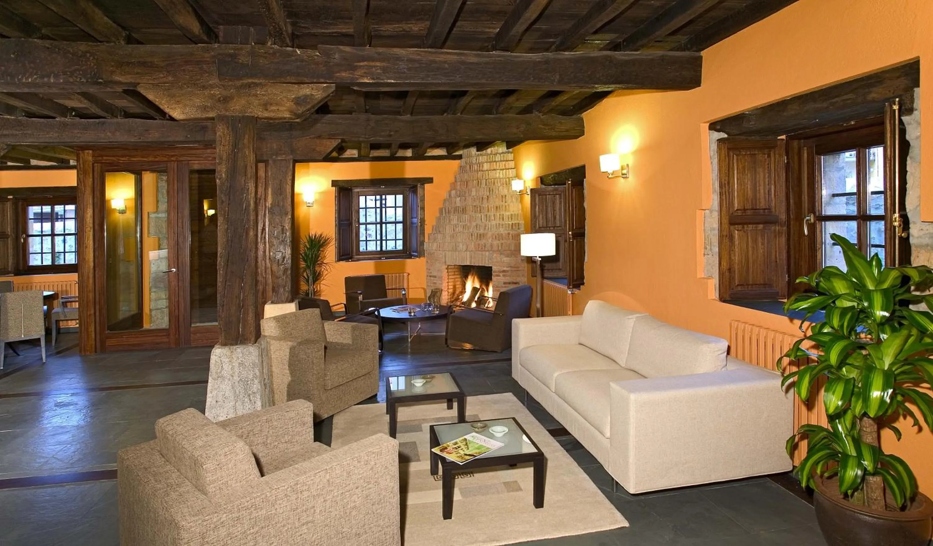 Living room in Posada La Robla