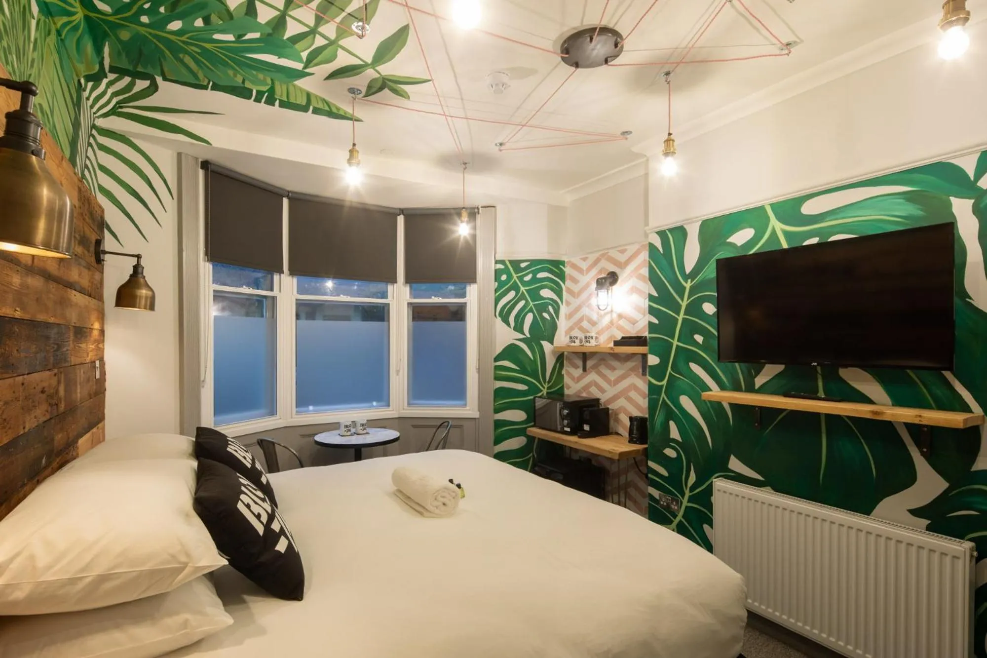 Photo of the whole room, Bed in Blok-74