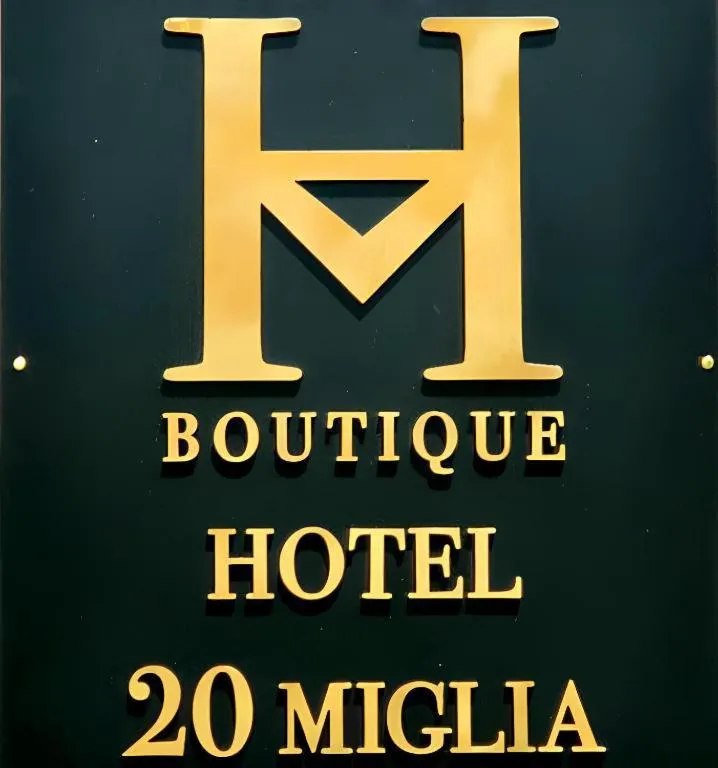 Property logo or sign in 20 Miglia Albergo Diffuso