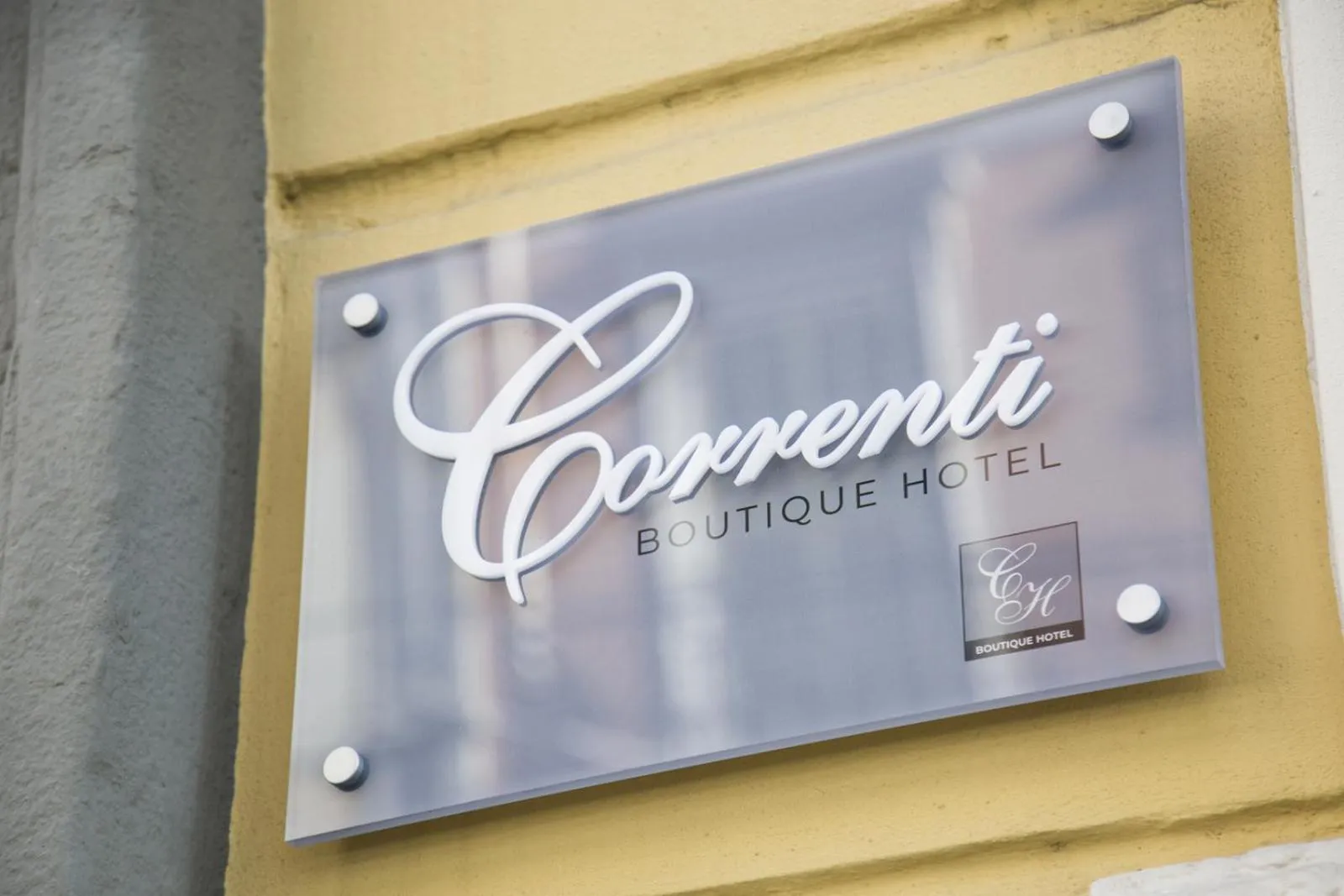 Property logo or sign in Correnti Boutique Hotel