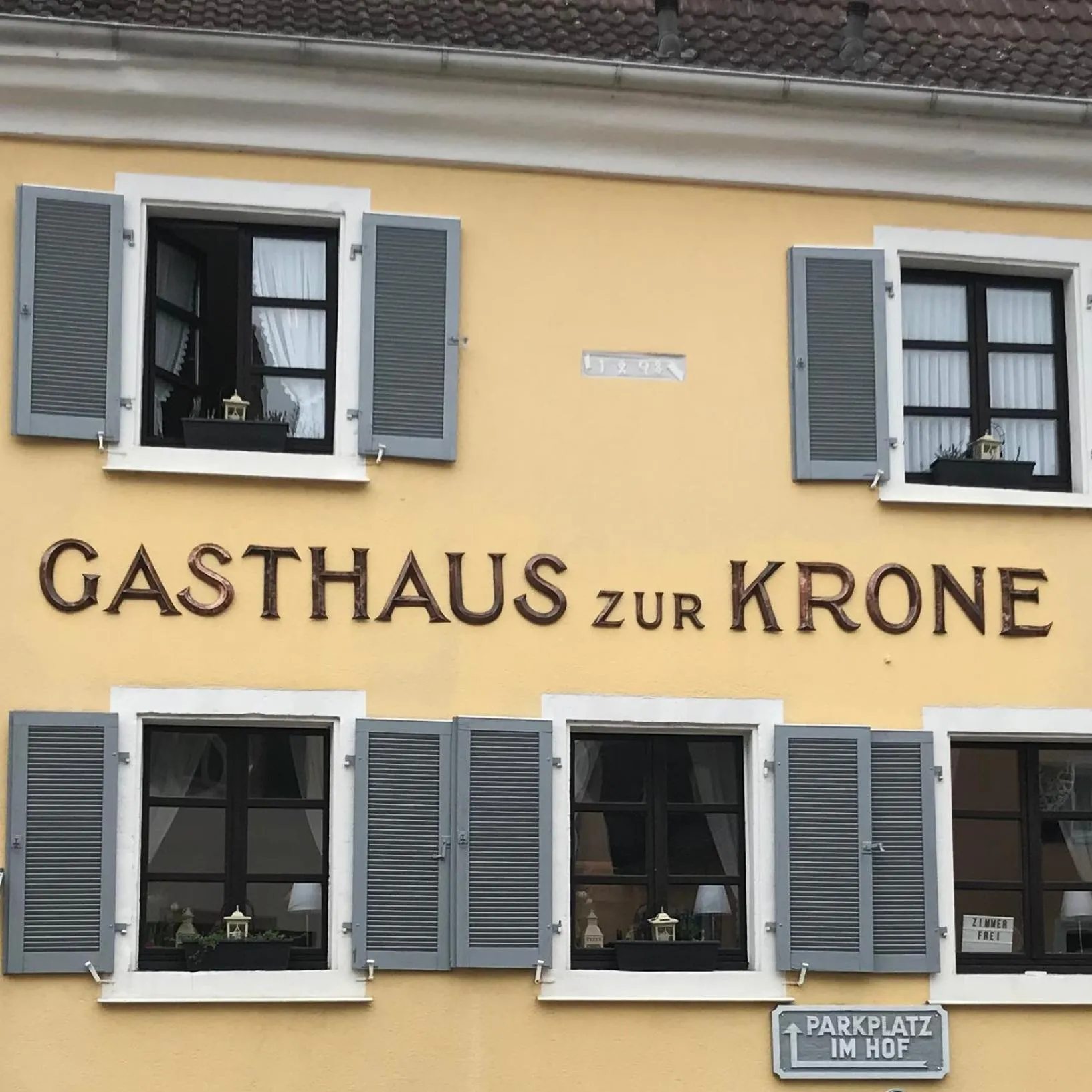 Logo/Certificate/Sign, Property Building in Krone Britzingen