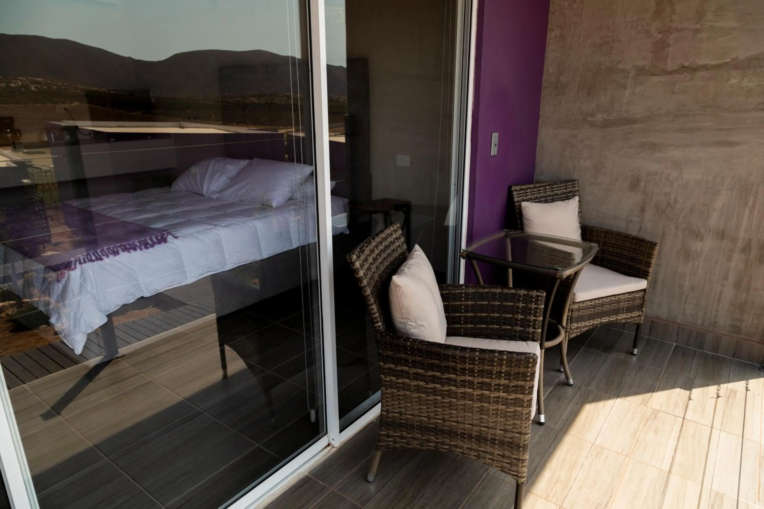 Balcony/Terrace, Bed in Flor de Cera