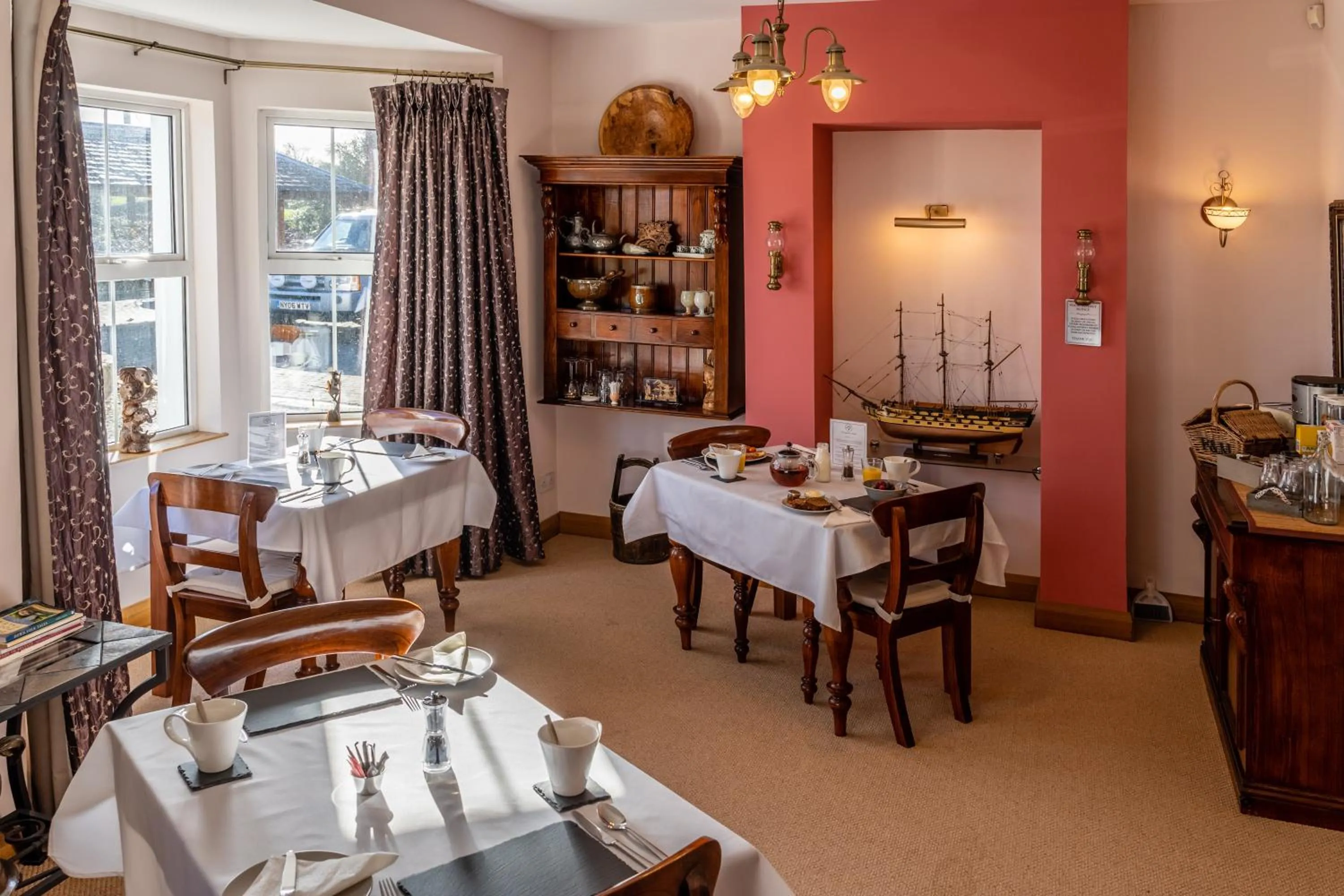 Living room in The Mulberrys B&B