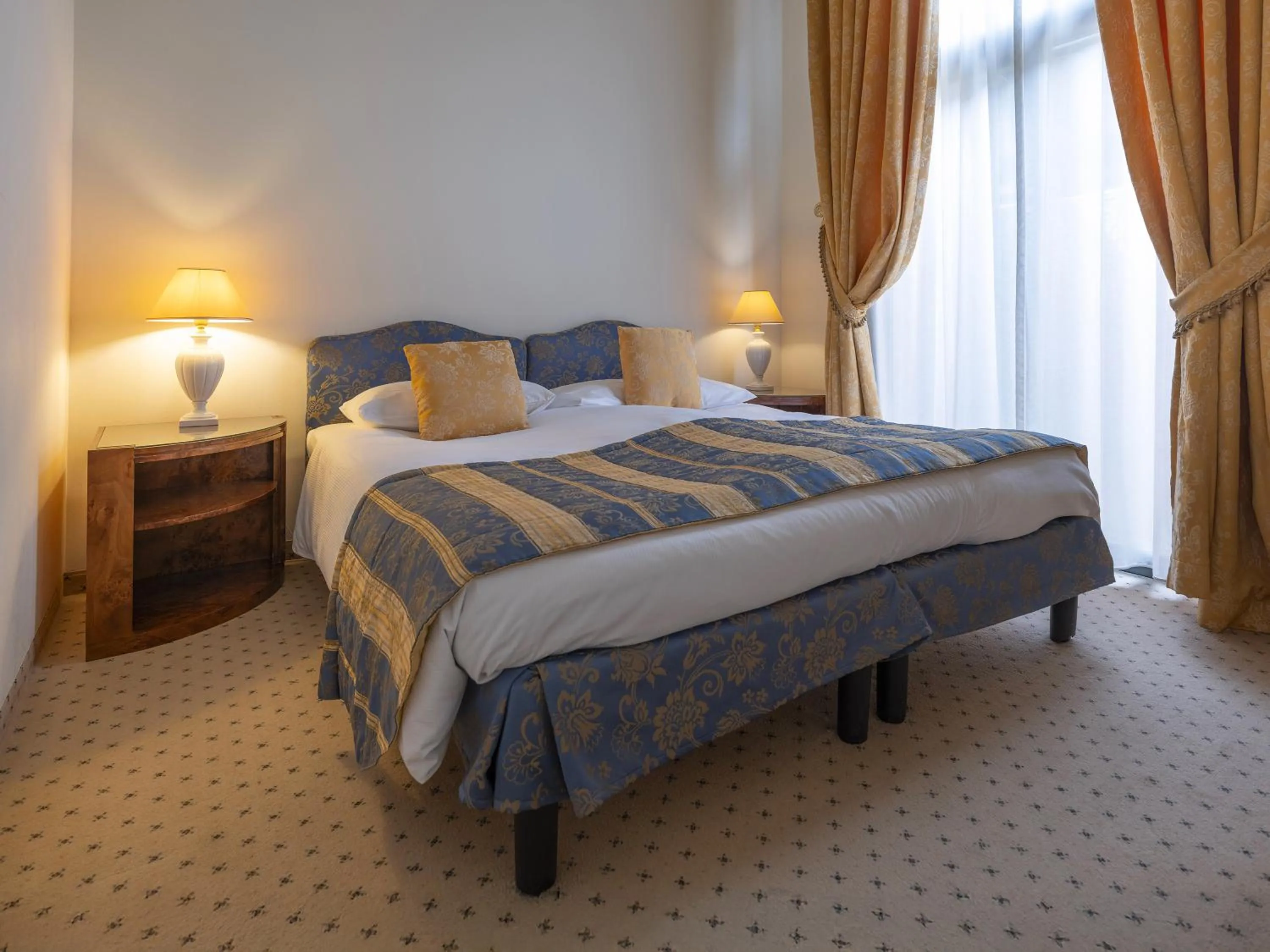 Bedroom, Bed in Park Hotel Principe