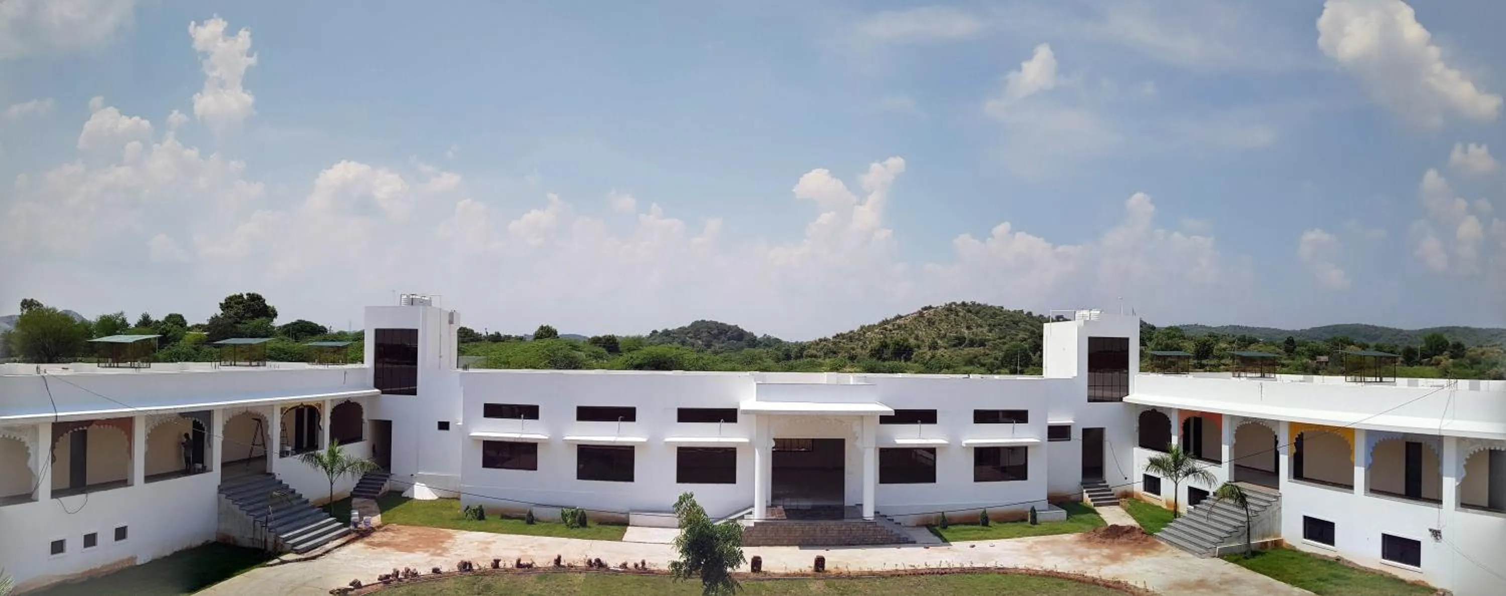 Property building in Vijayam Resort