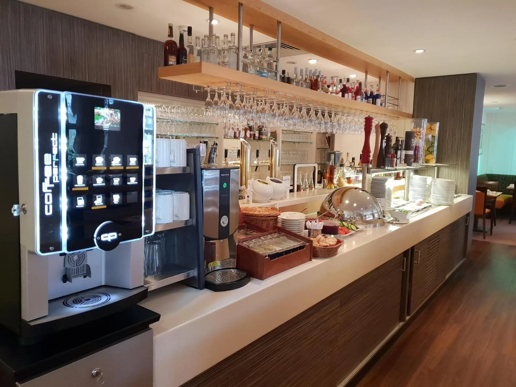 Buffet breakfast in Centralhotel Binz