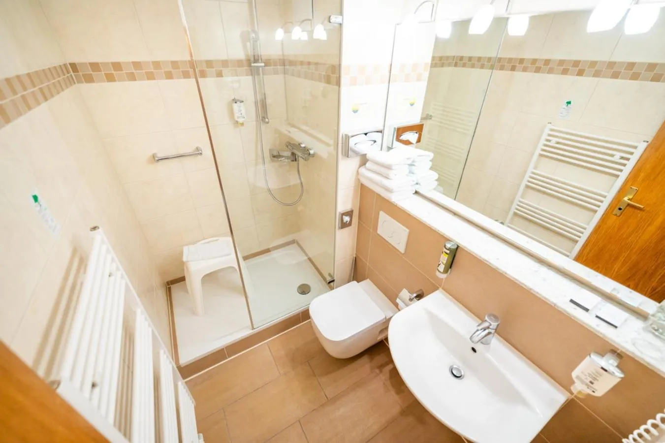 Shower in Centralhotel Binz