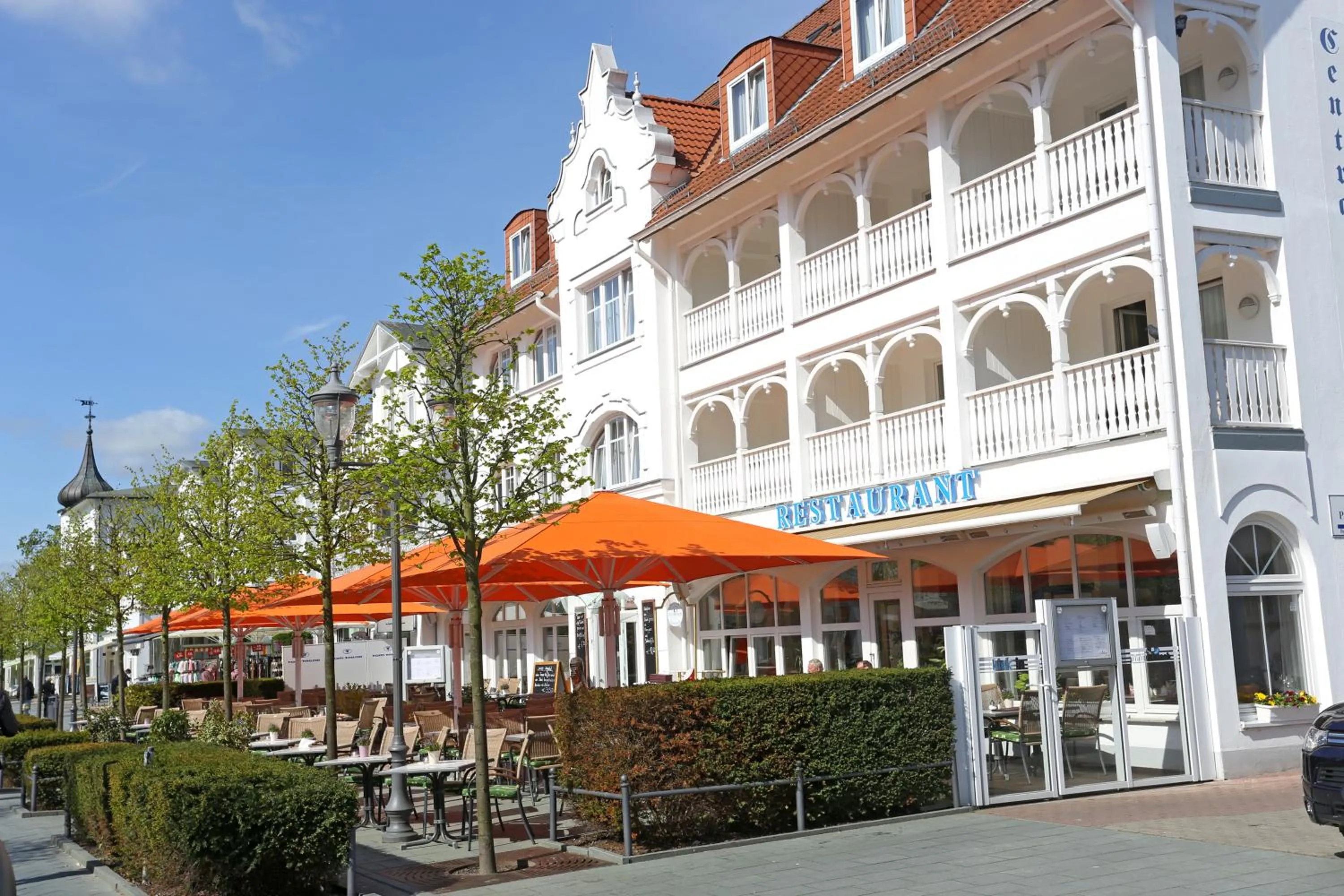 Restaurant/places to eat in Centralhotel Binz