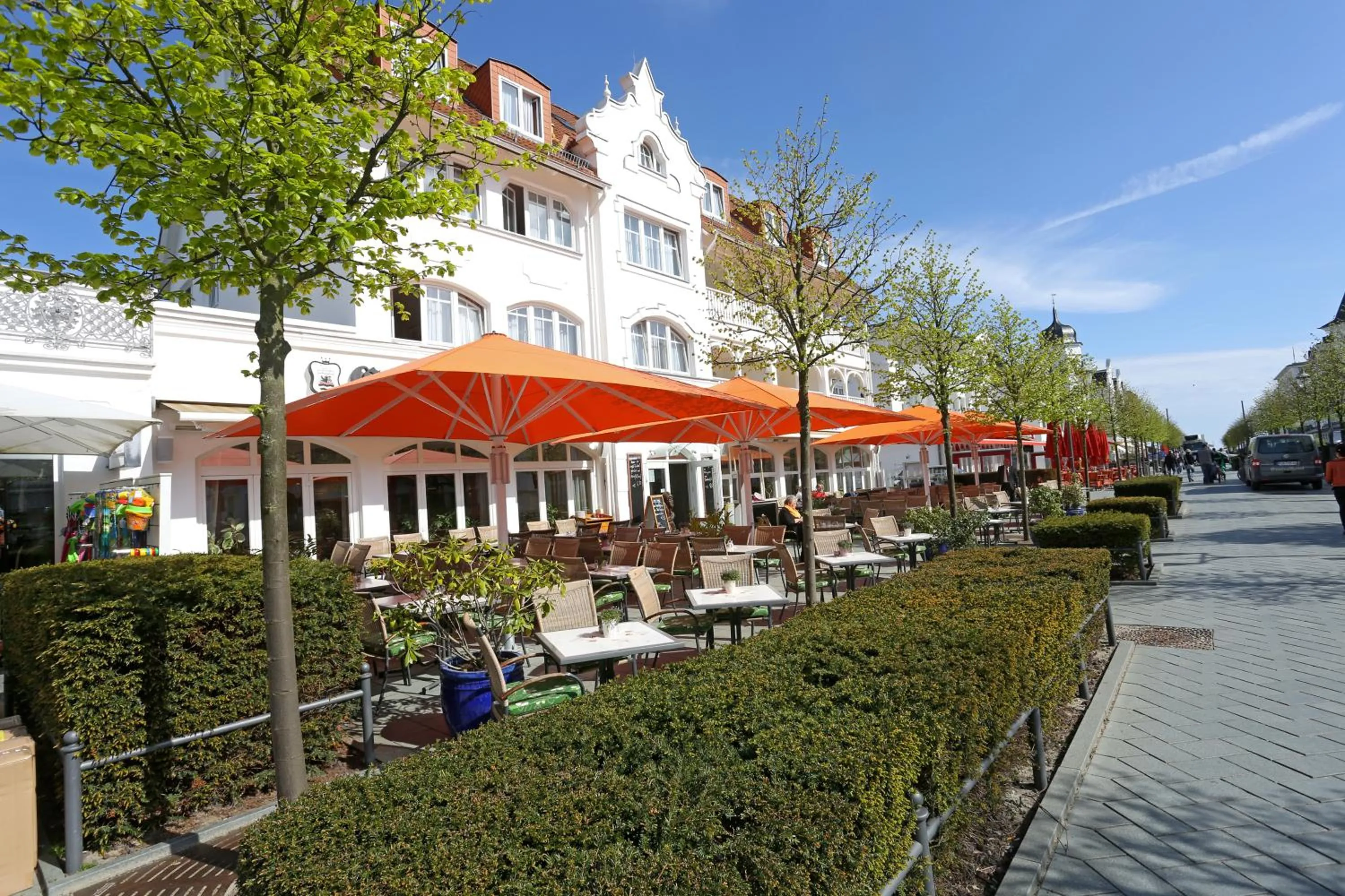 Restaurant/places to eat in Centralhotel Binz