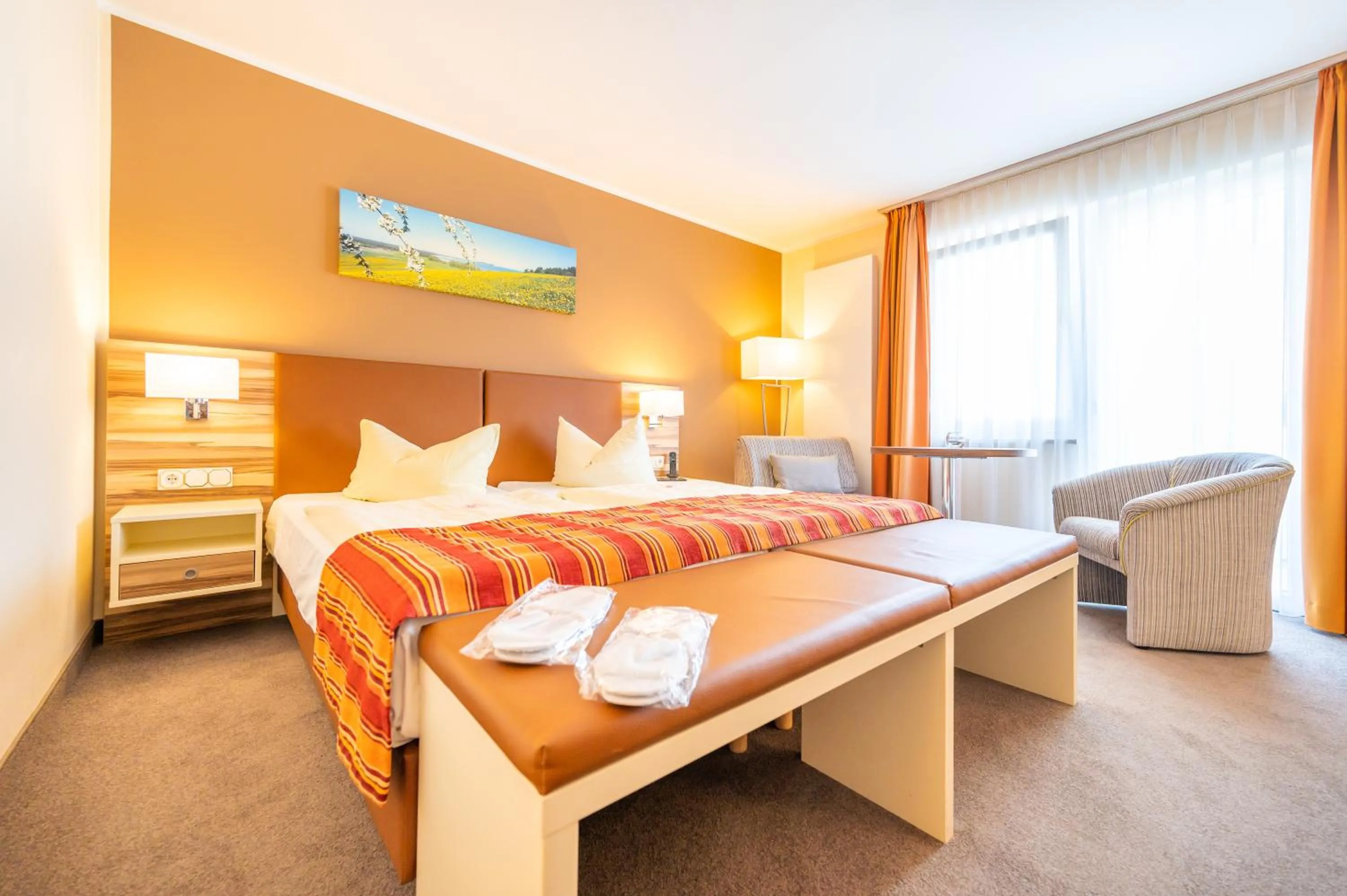 Bed in Centralhotel Binz