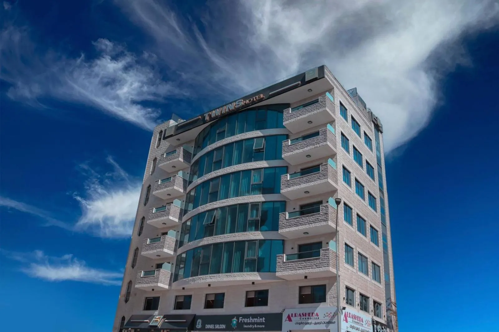 Property building in Twins Boutique Hotel