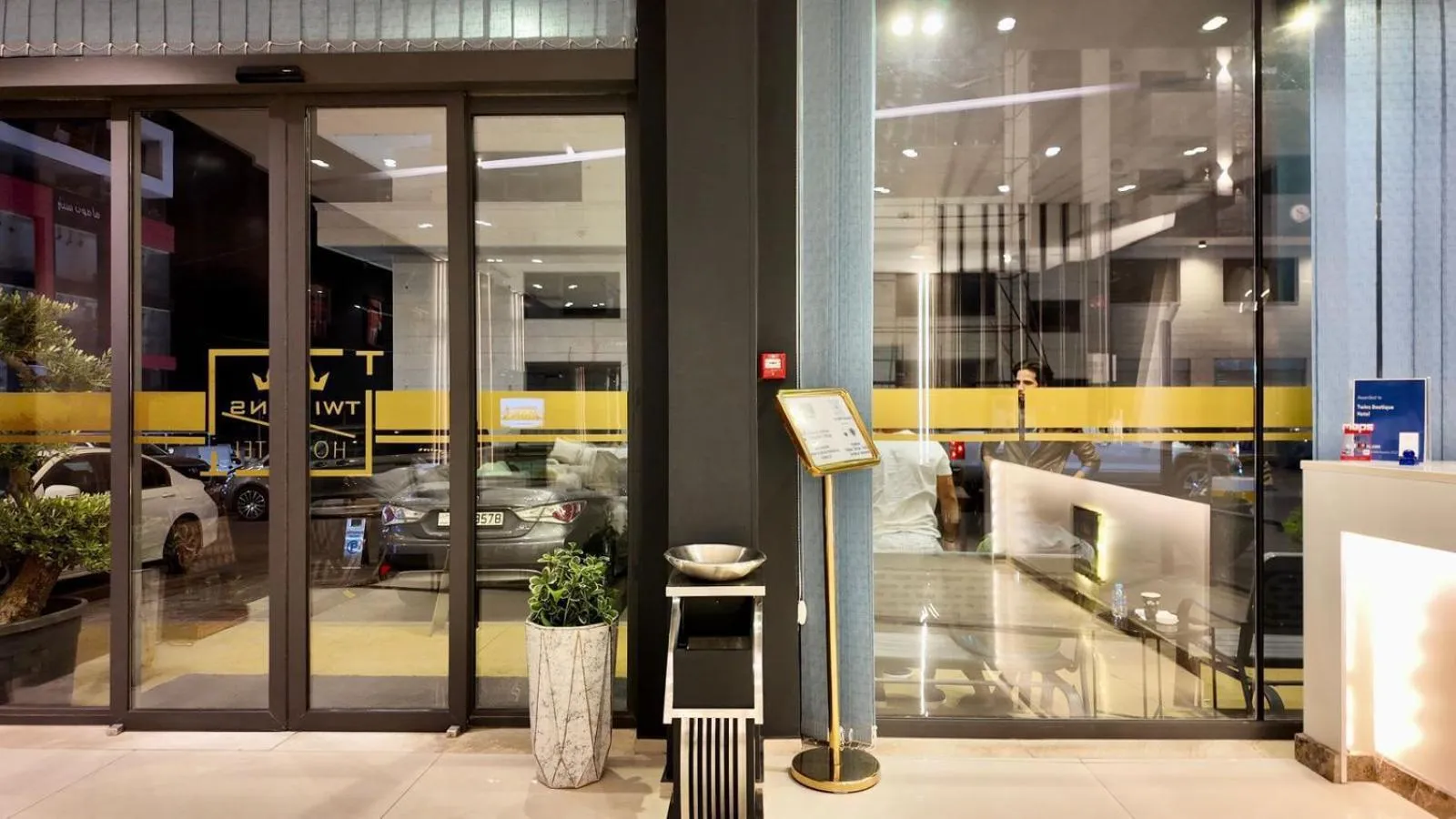 Property building in Twins Boutique Hotel