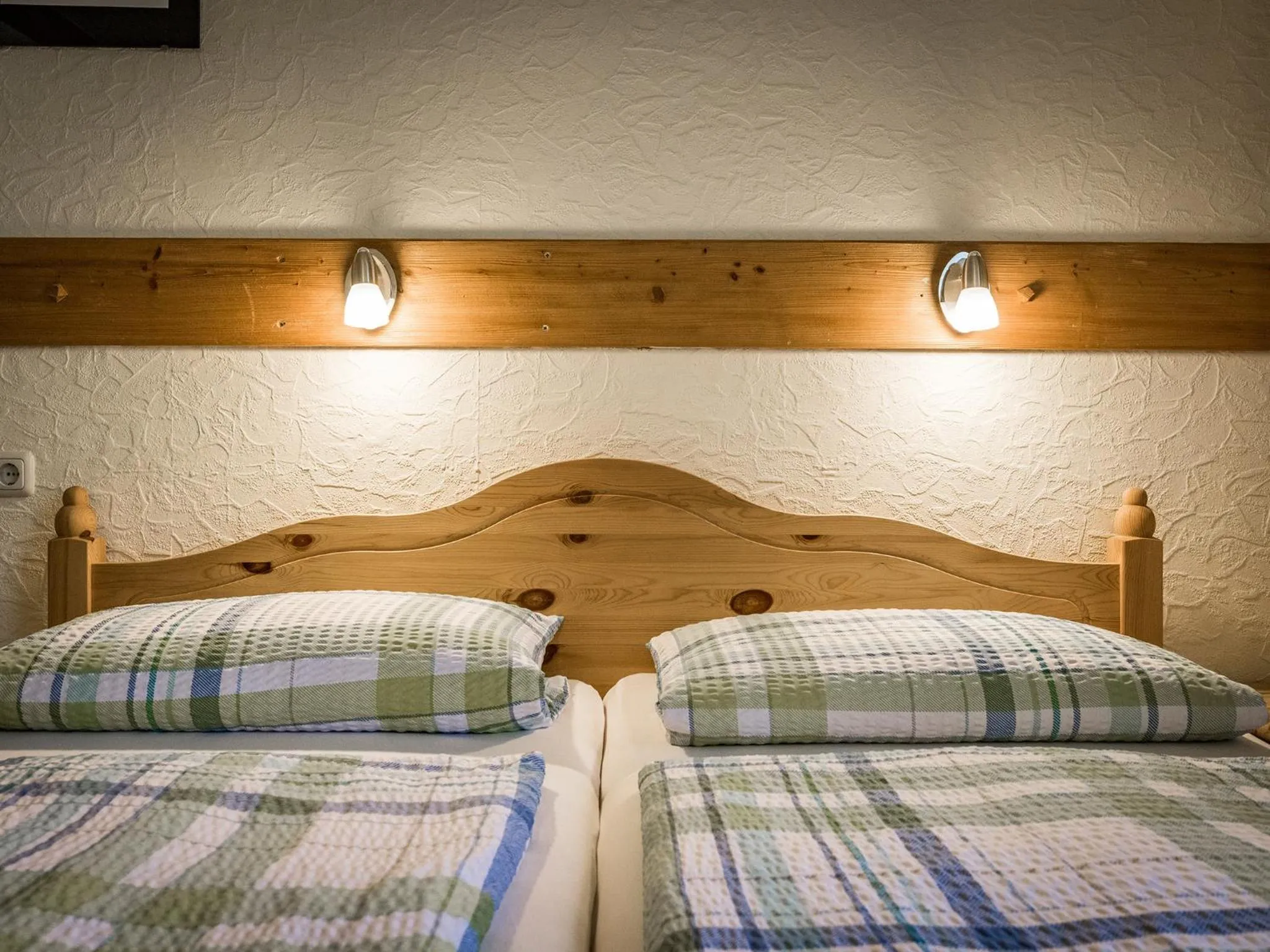 Bed in Hotel- Pension Oechsner