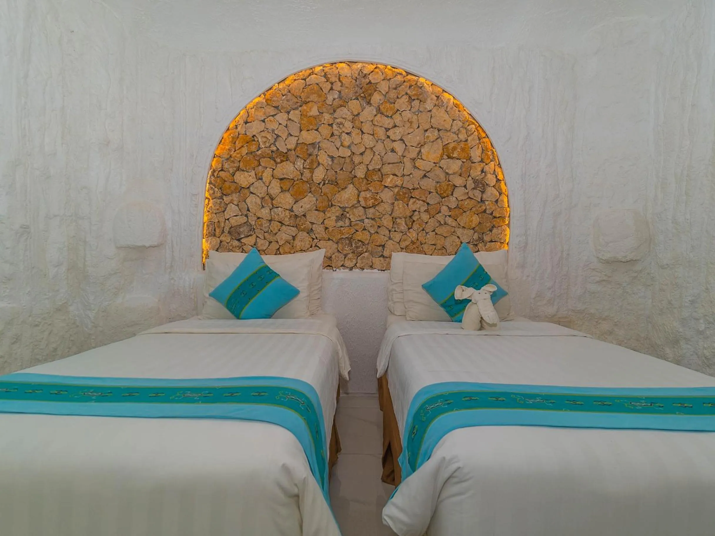 Bed in Loccal Collection Hotel Komodo