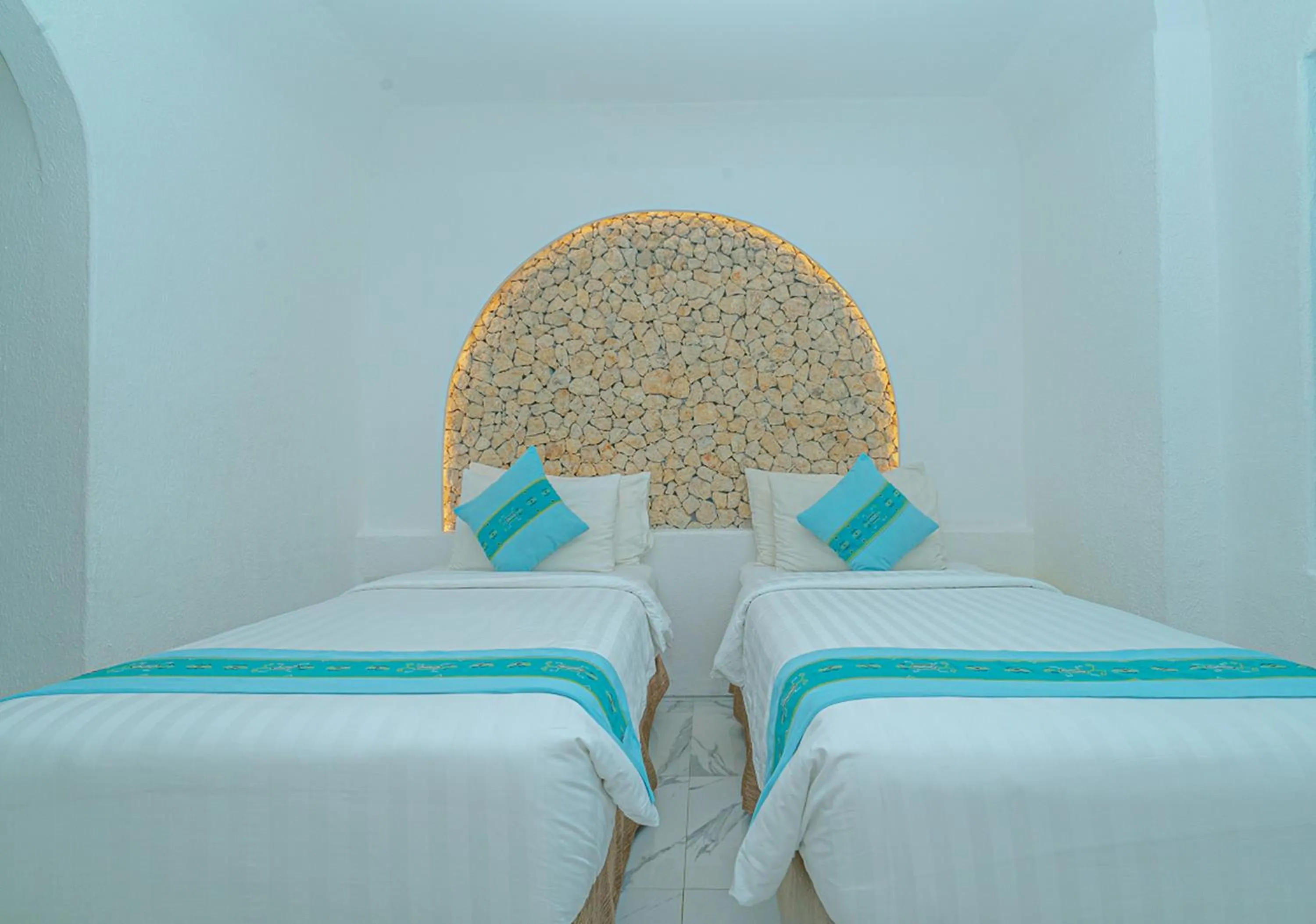 Bed in Loccal Collection Hotel Komodo