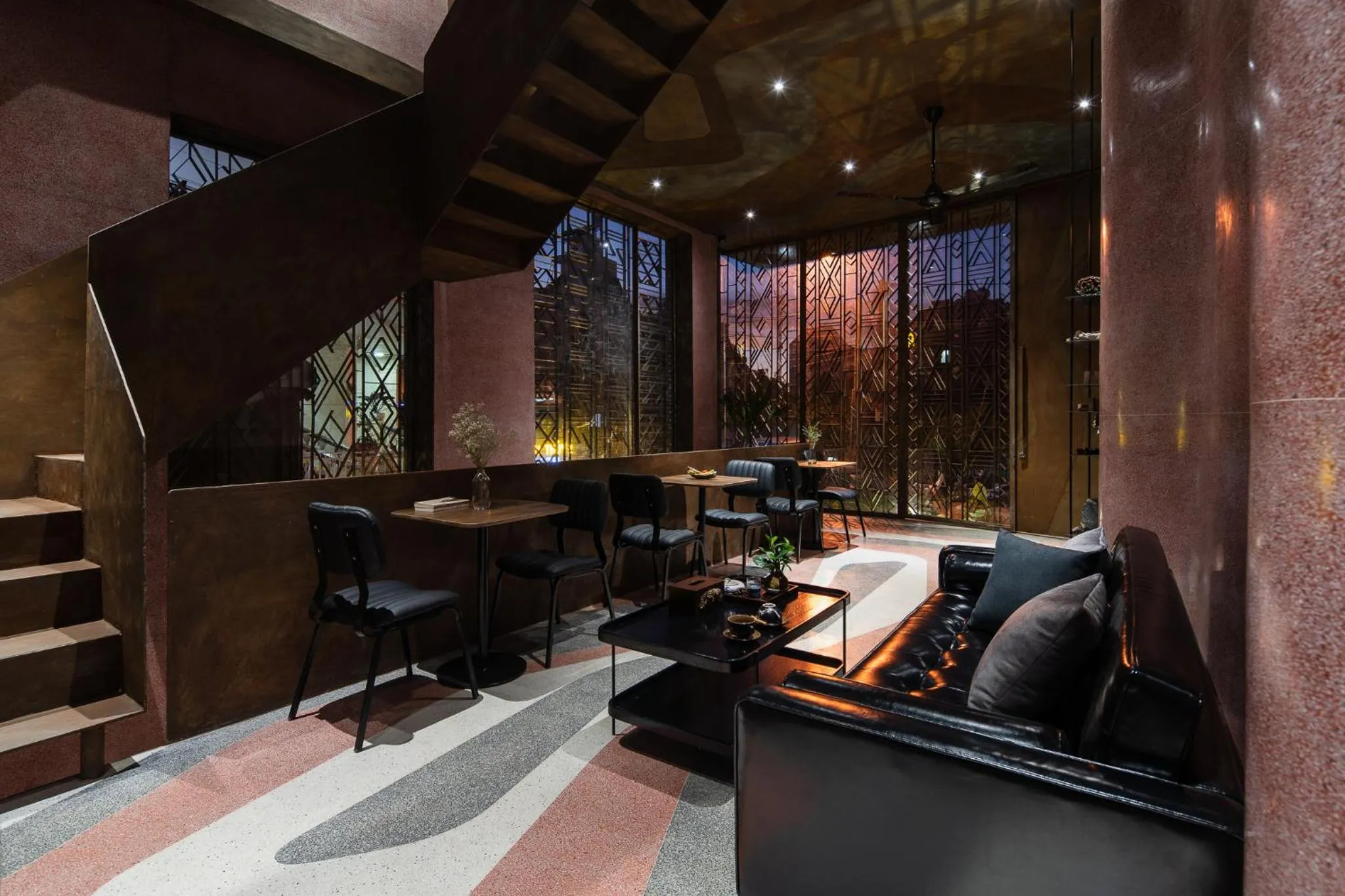 Living room in The Note Dalat