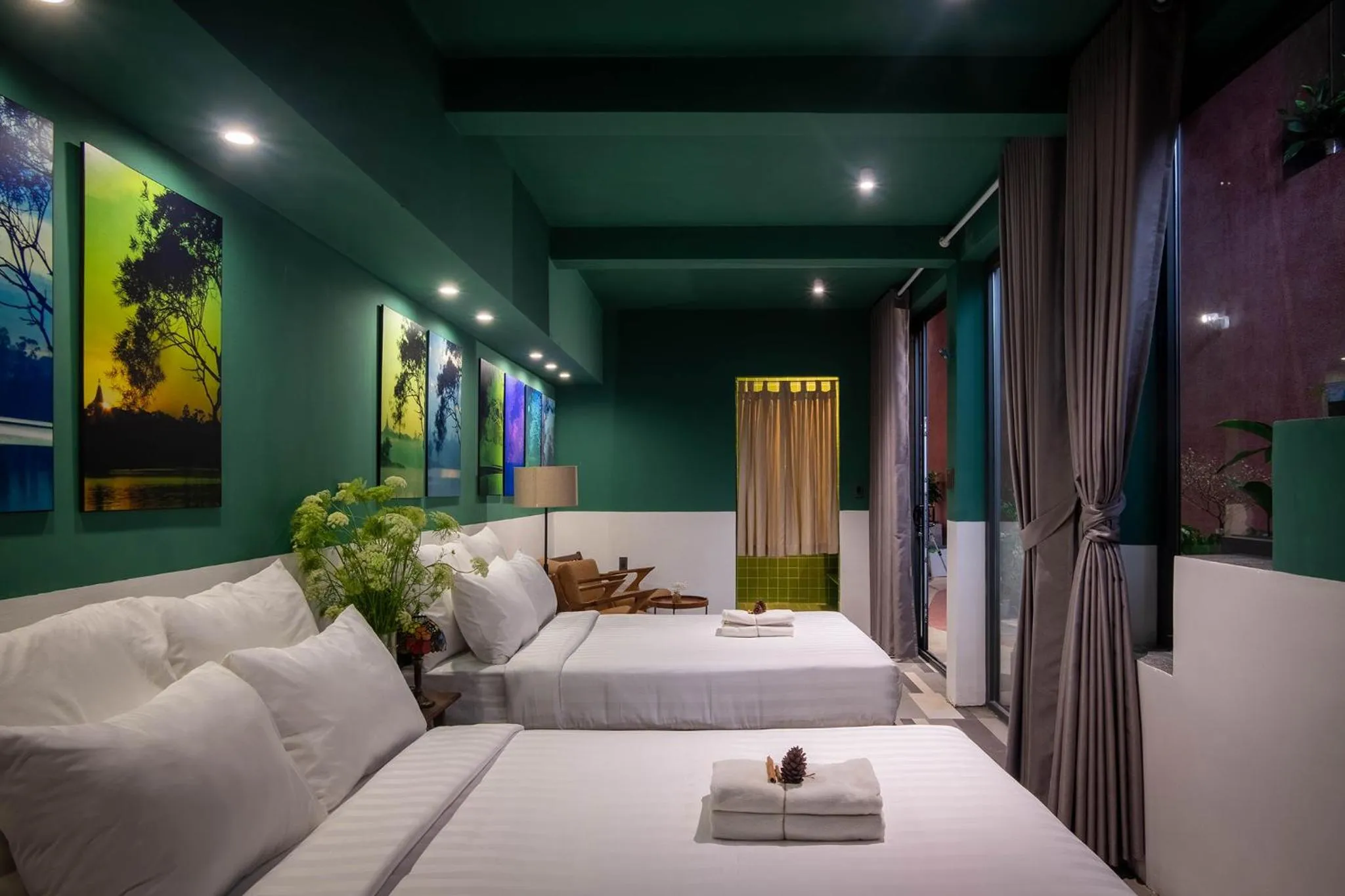 Bed in The Note Dalat