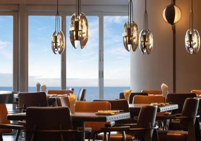 Lounge or bar in Qingdao Haitian Hotel